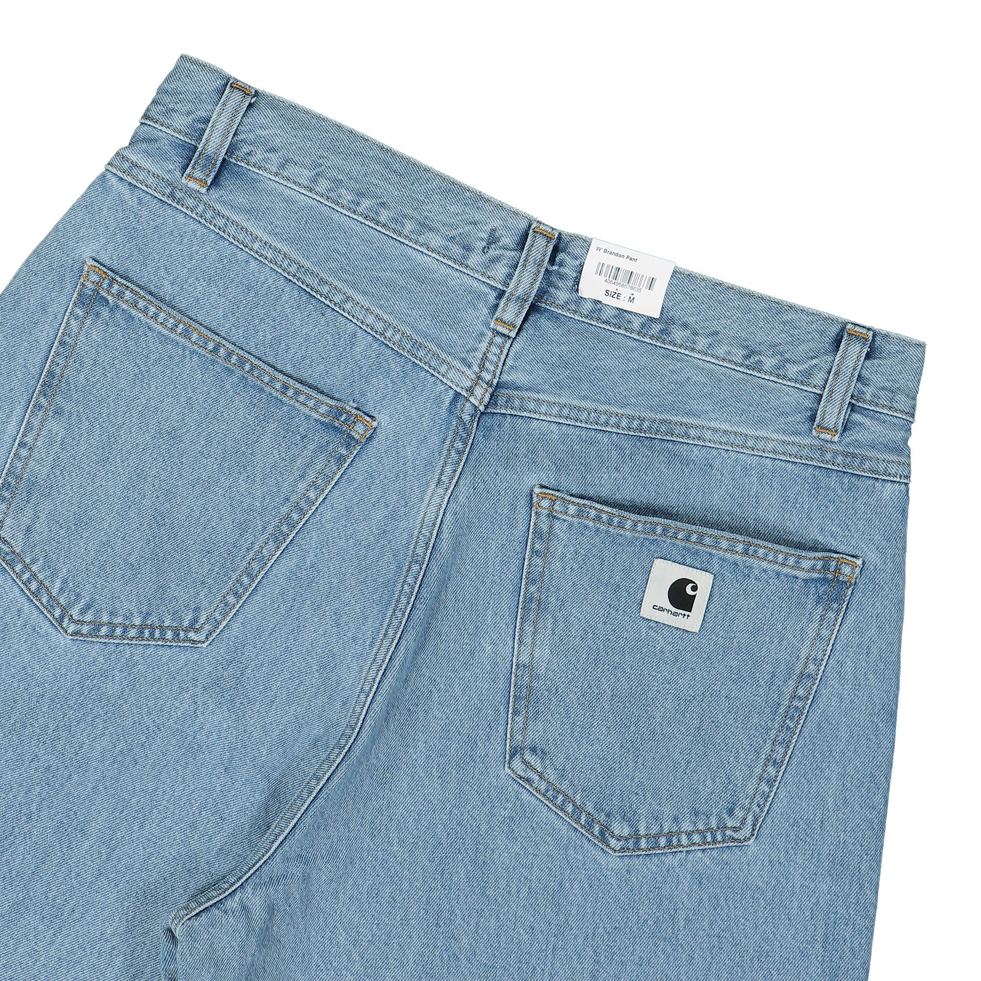 Carhartt WIP W Brandon Pant Blue Stone Bleached Jeans Detail view 1 | Overkill
