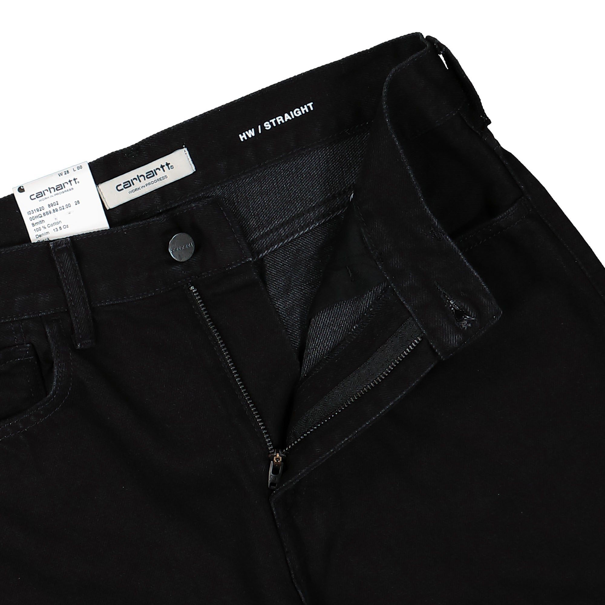 Carhartt WIP W Noxon Pant Black Rinsed Jeans Detailfoto | Overkill