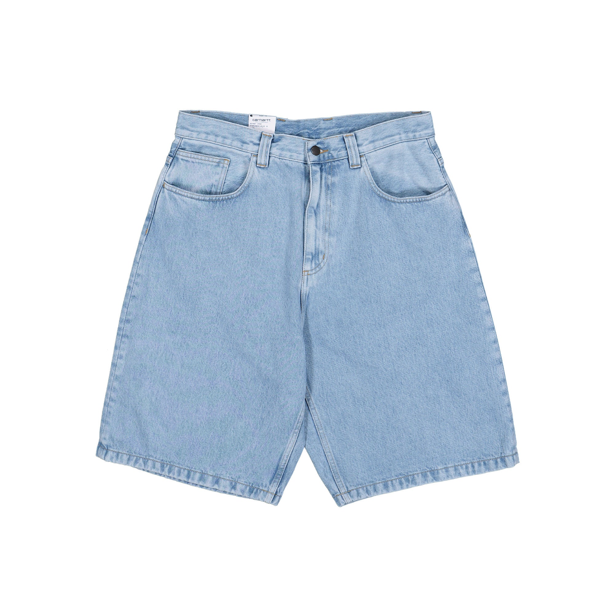 Carhartt Brandon Short Blue Heavy Stone Bleached Shorts I031921.01.A3.03 | Overkill