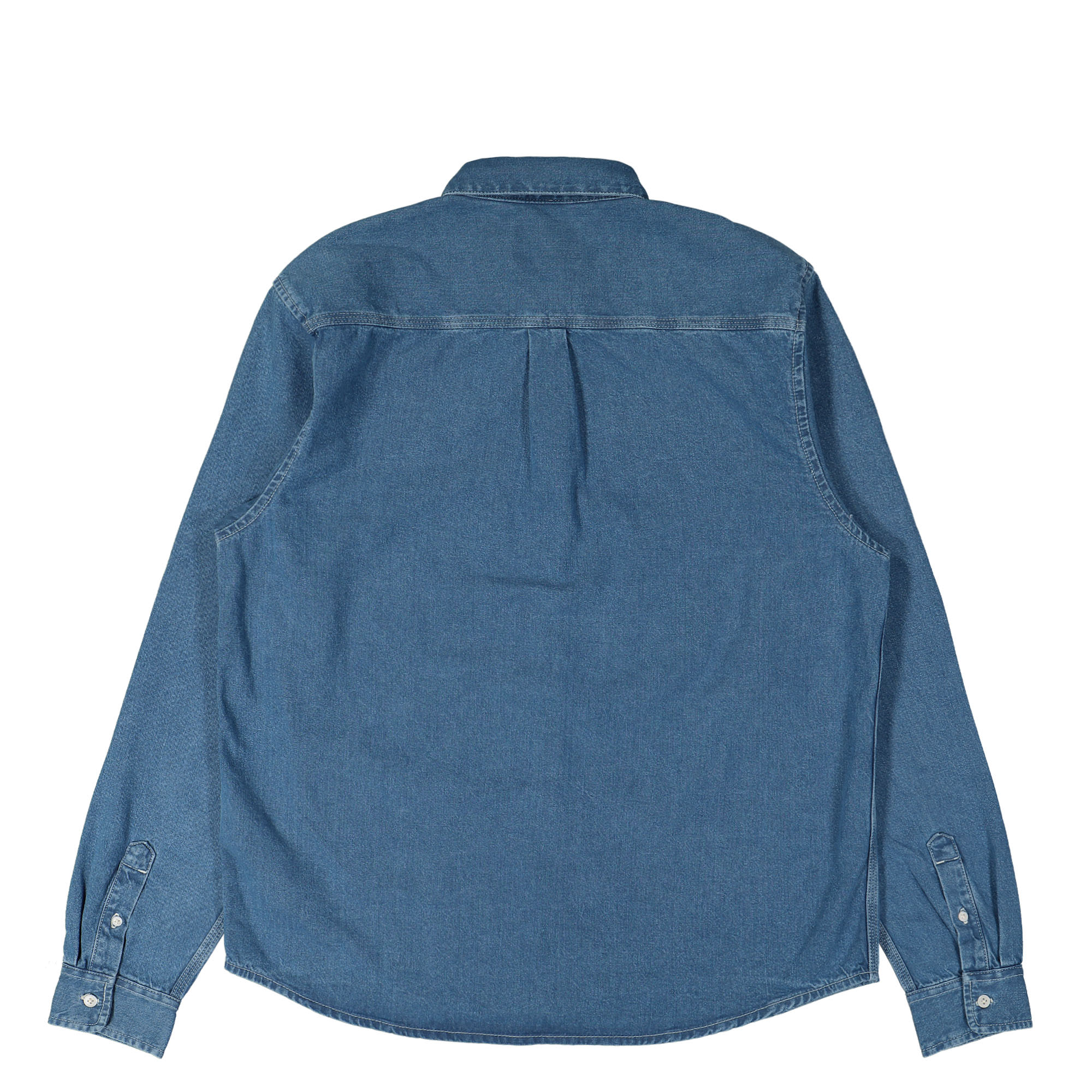 Carhartt WIP L/S Weldon Shirt Blue Shirts Material | Overkill