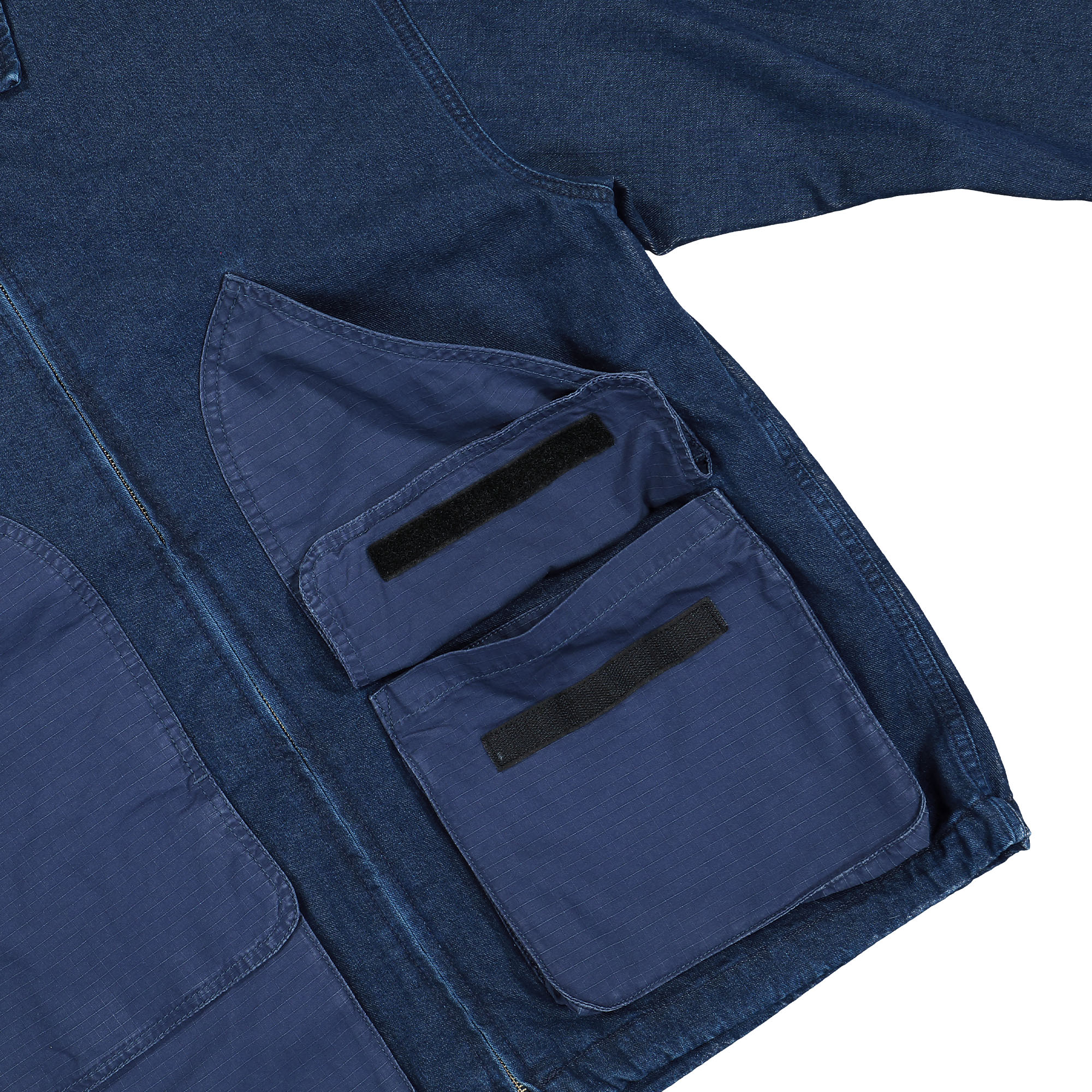 Carhartt WIP Alma Jacket Blue Stone Washed Bomber & Varsity Jackets Detailfoto | Overkill