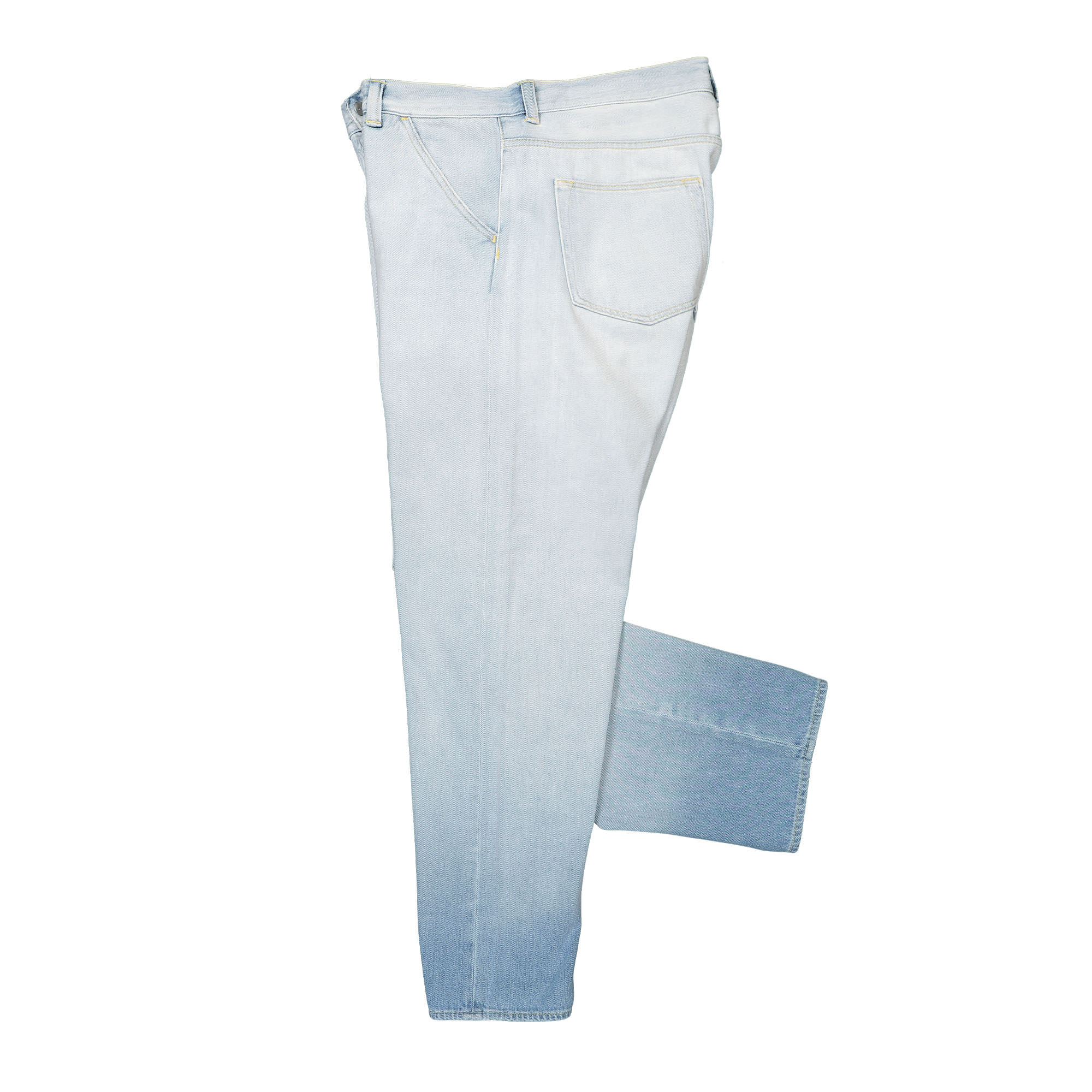 Edwin Storm Pant Gradient Wash Blue Jeans Close-up | Overkill