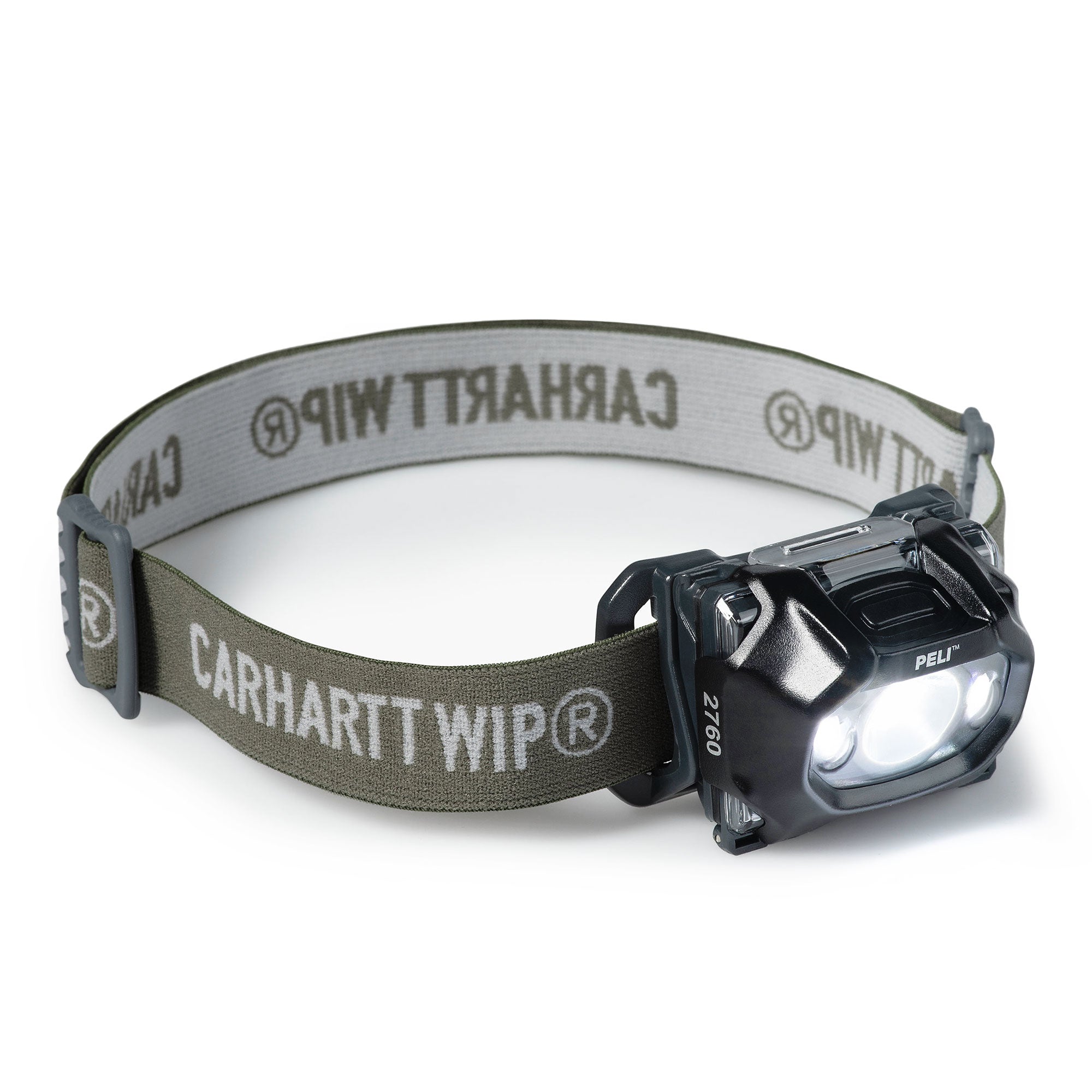 Carhartt WIP Peli x Carhartt WIP 2760 Headlamp Smoke Green Outdoor Accessories I032003.1ND.XX.06 | Overkill