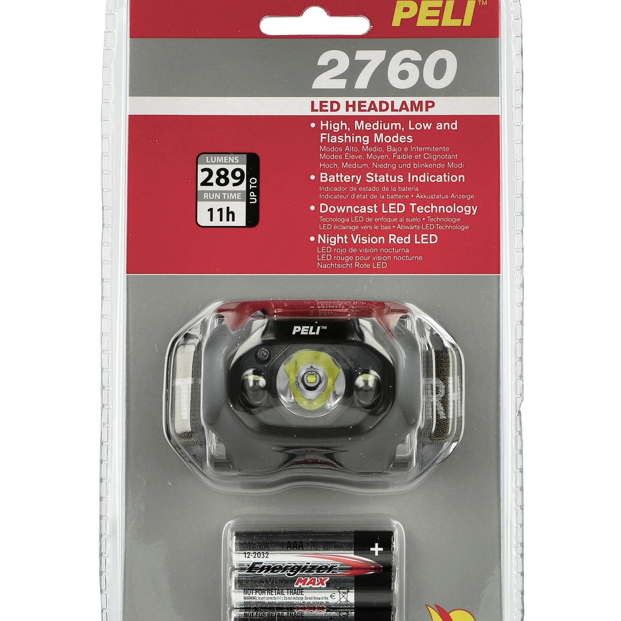 Carhartt WIP Peli x Carhartt WIP 2760 Headlamp Smoke Green Outdoor Accessories Close-up | Overkill