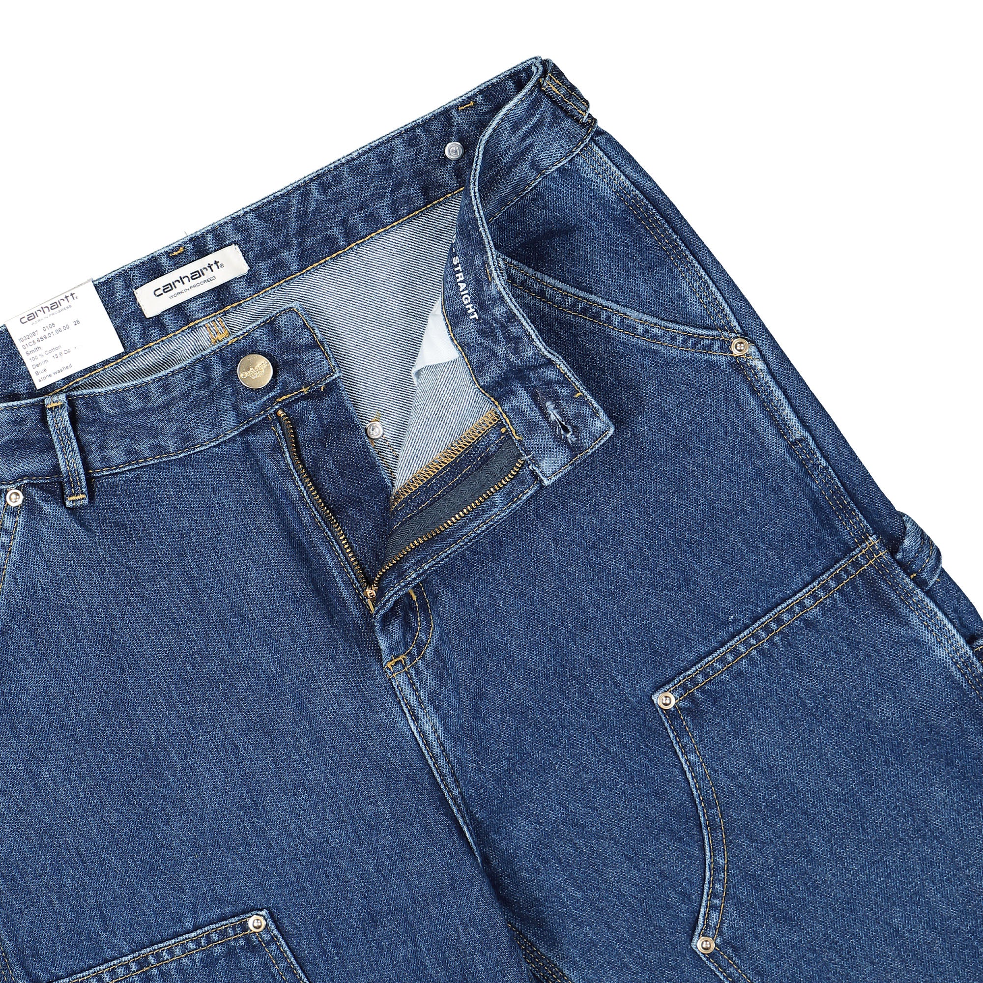 Carhartt WIP W Nash DK Pant Blue Sweat & Track Pants Detailfoto | Overkill