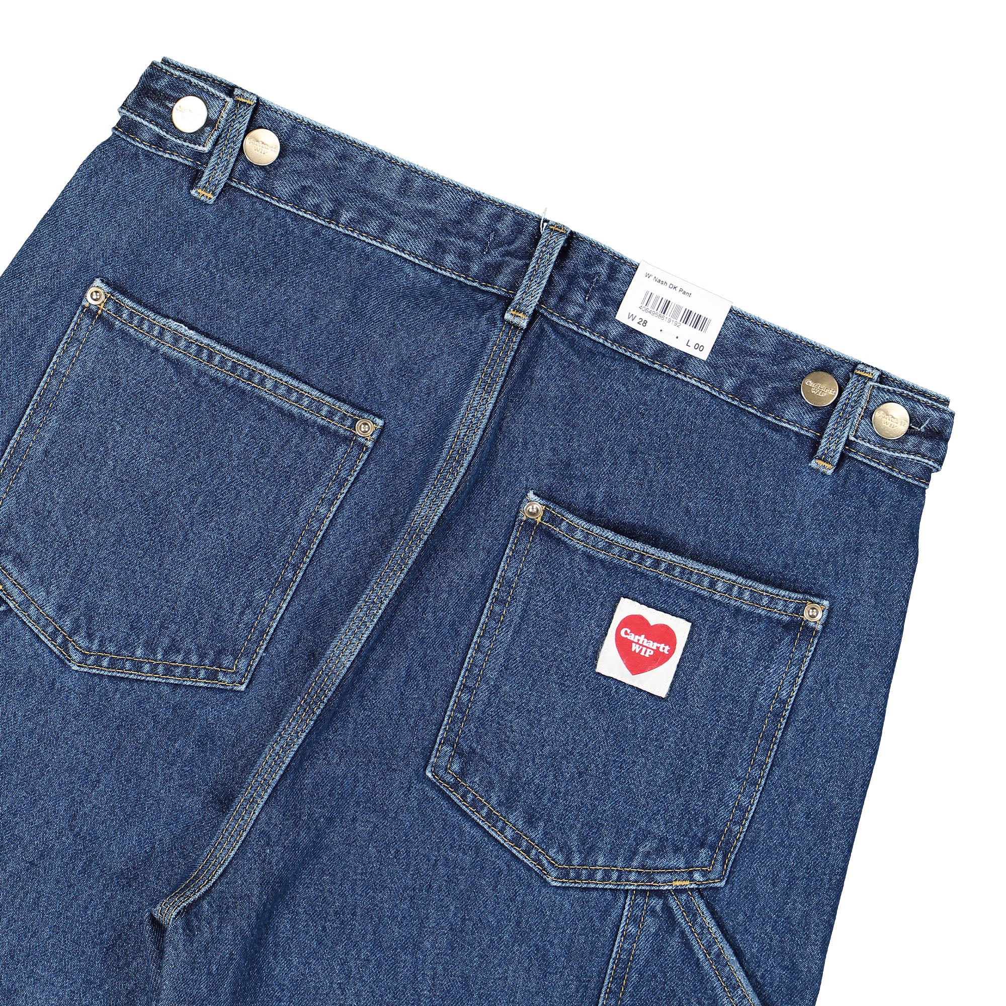 Carhartt WIP W Nash DK Pant Blue Sweat & Track Pants Detail view 2 | Overkill