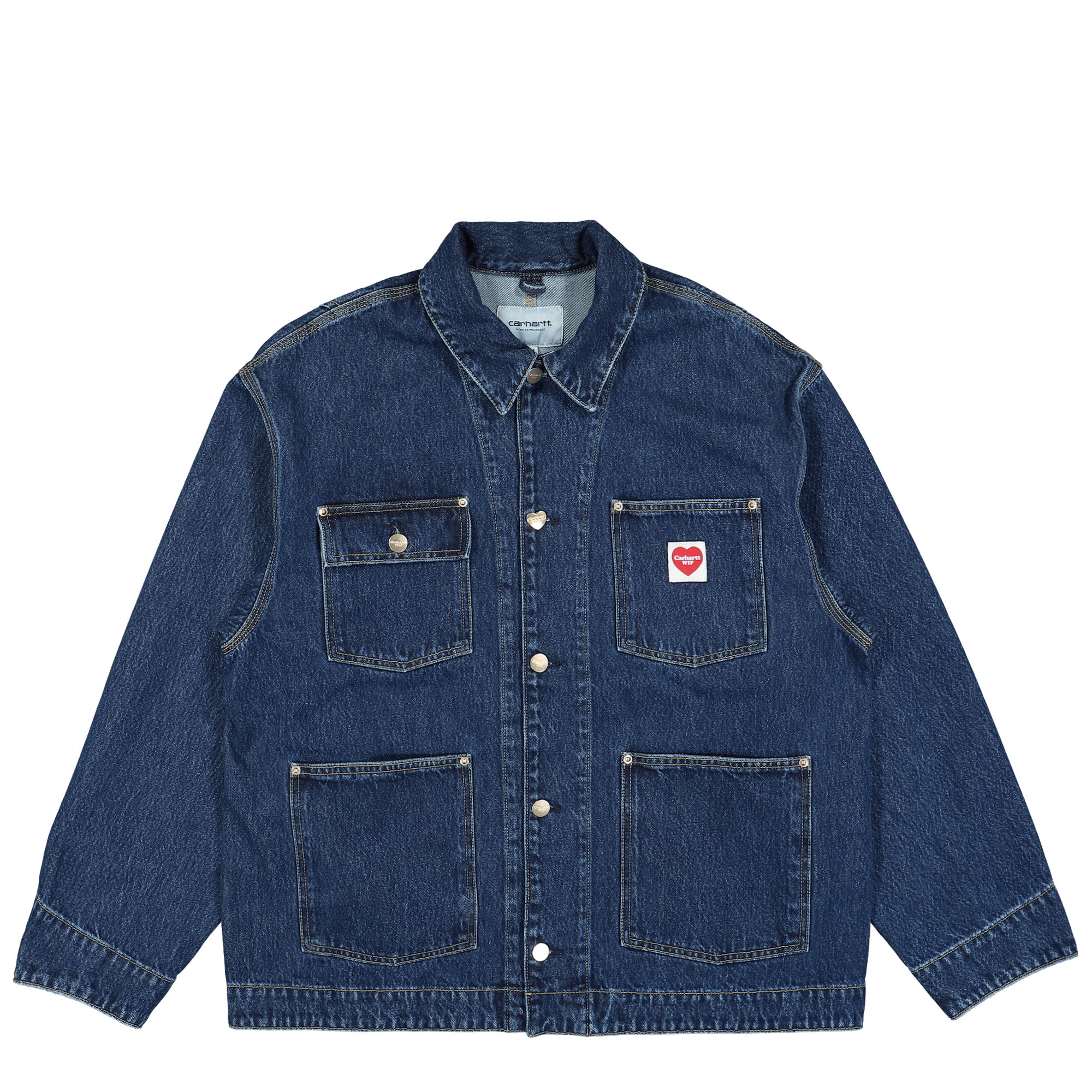 Carhartt WIP W Nash Jacket Blue Stone Washed Jackets I032098.01.06.03 | Overkill