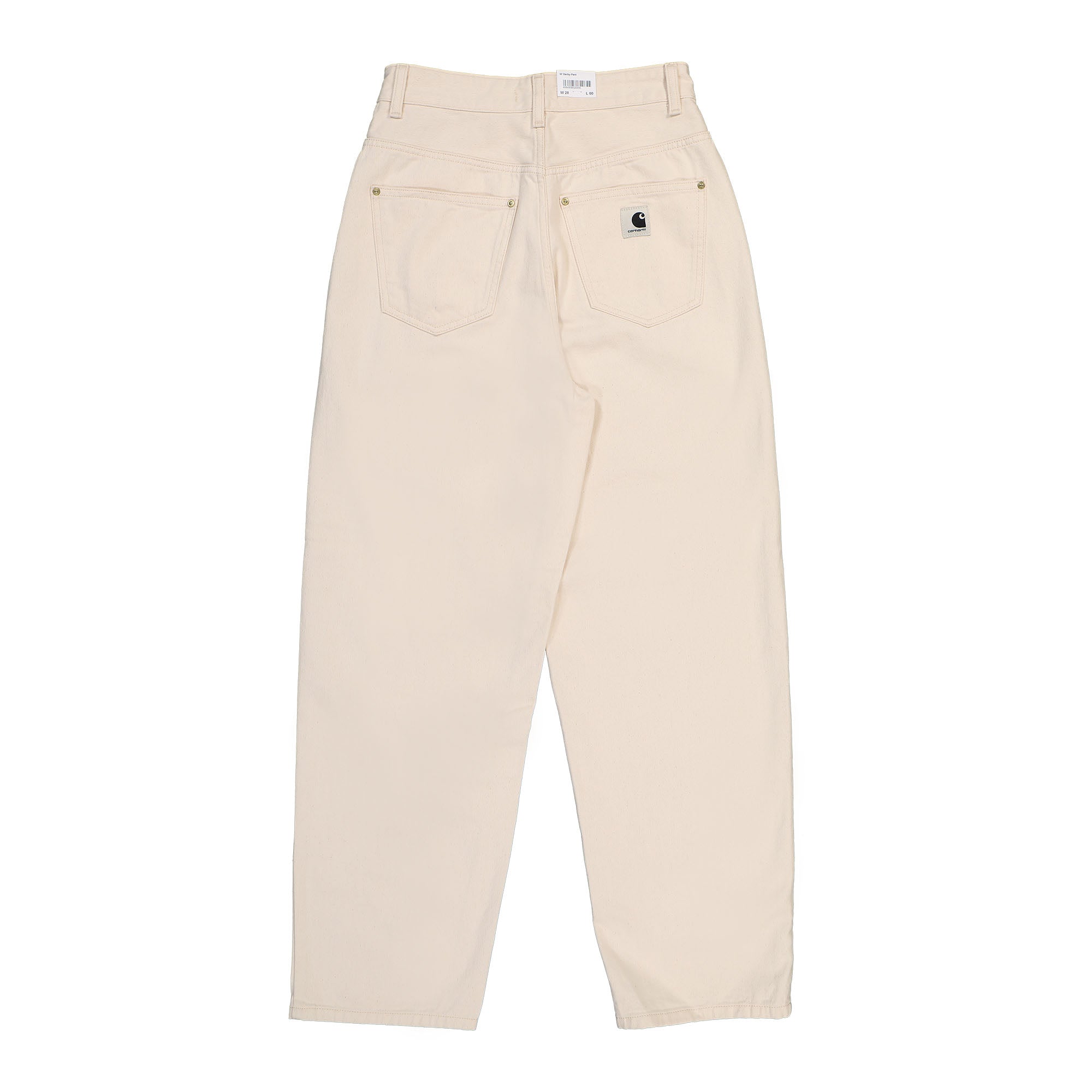 Carhartt WIP W Derby Pant Natural Rinsed Jeans Material | Overkill