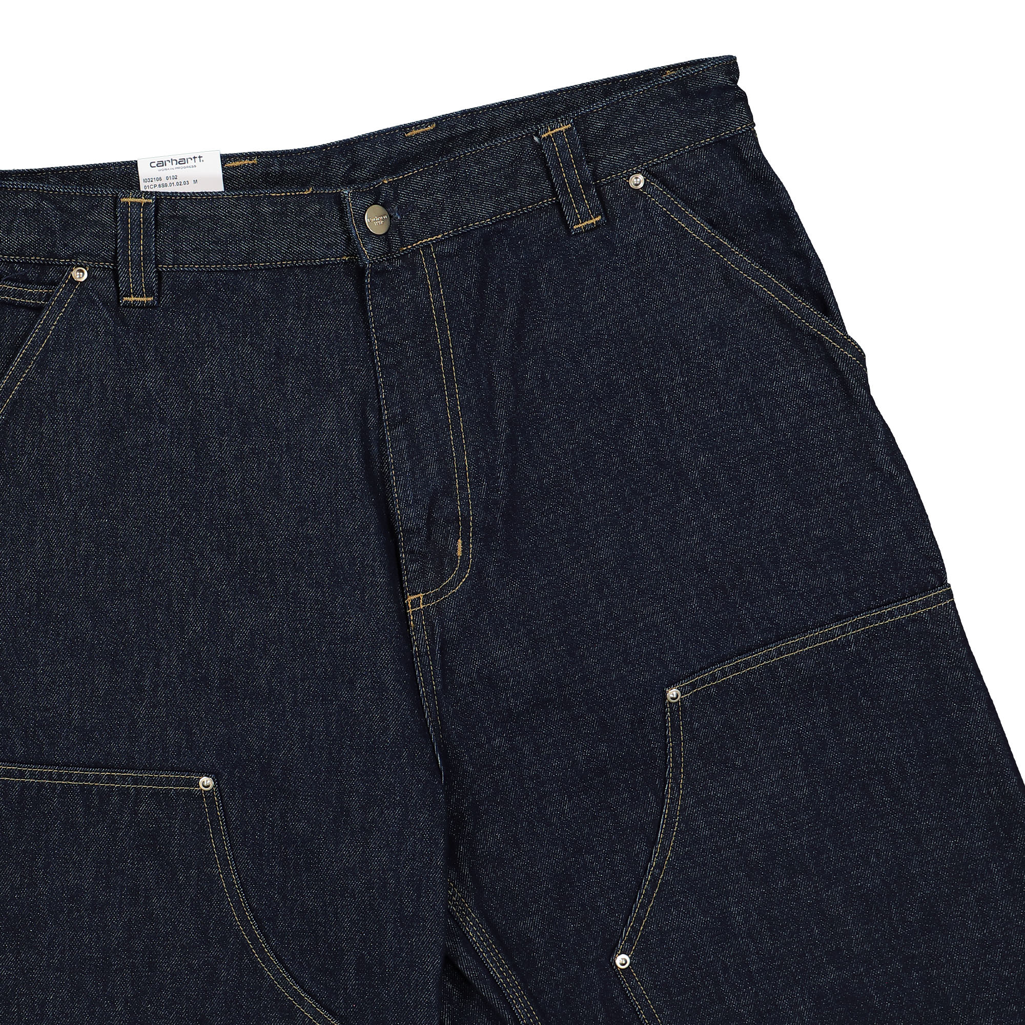 Carhartt WIP Nash DK Pant Blue Rinsed Sweat & Track Pants Detailfoto | Overkill