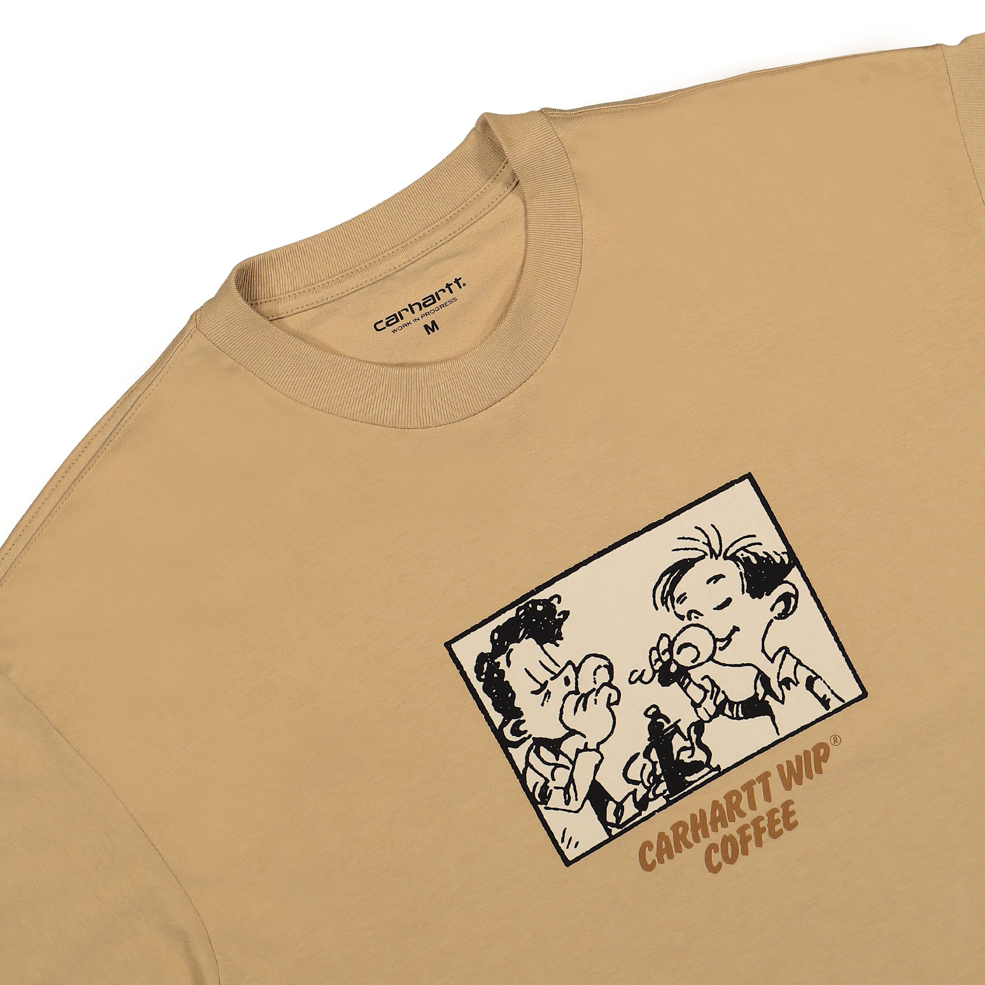 Carhartt WIP S/S Carhartt WIP Coffee T-Shirt Dusty H Brown T-Shirts Material | Overkill