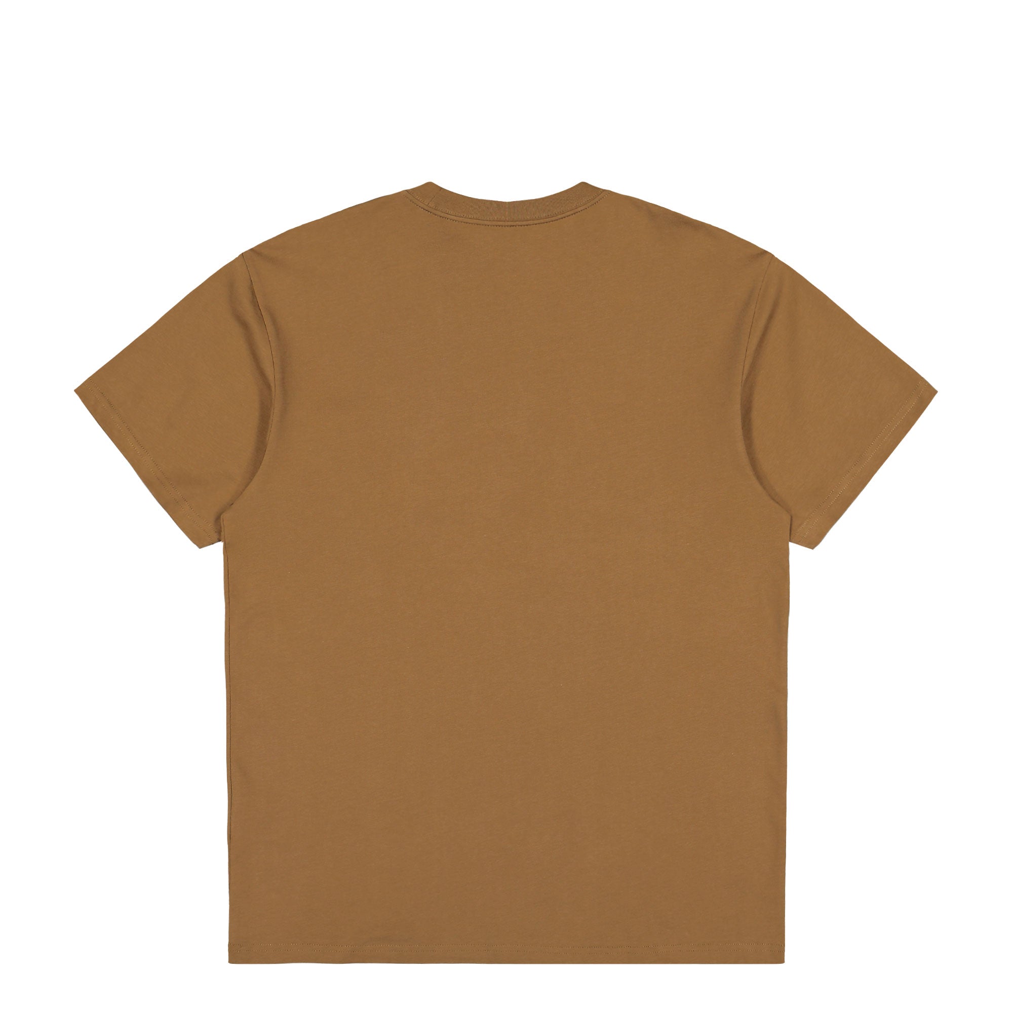 Carhartt WIP S/S Pocket Heart T-Shirt Hamilton Brown T-Shirts I032128.HZ.XX.03 Close-up | Overkill
