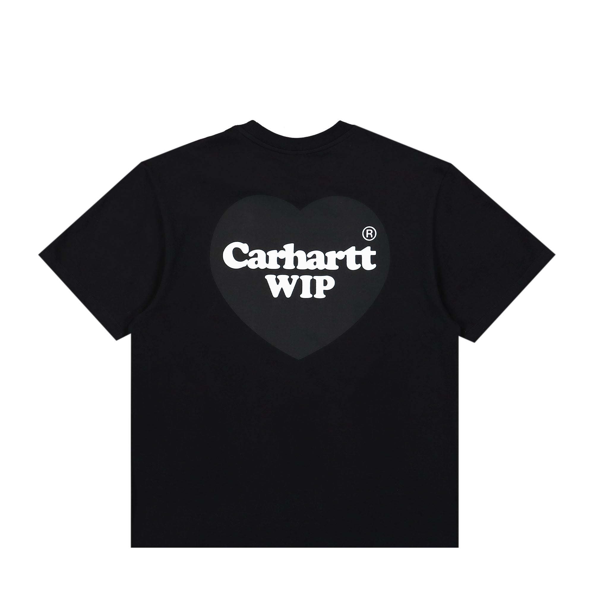 Carhartt WIP W S/S Double Heart T-Shirt Black T-Shirts Close-up | Overkill