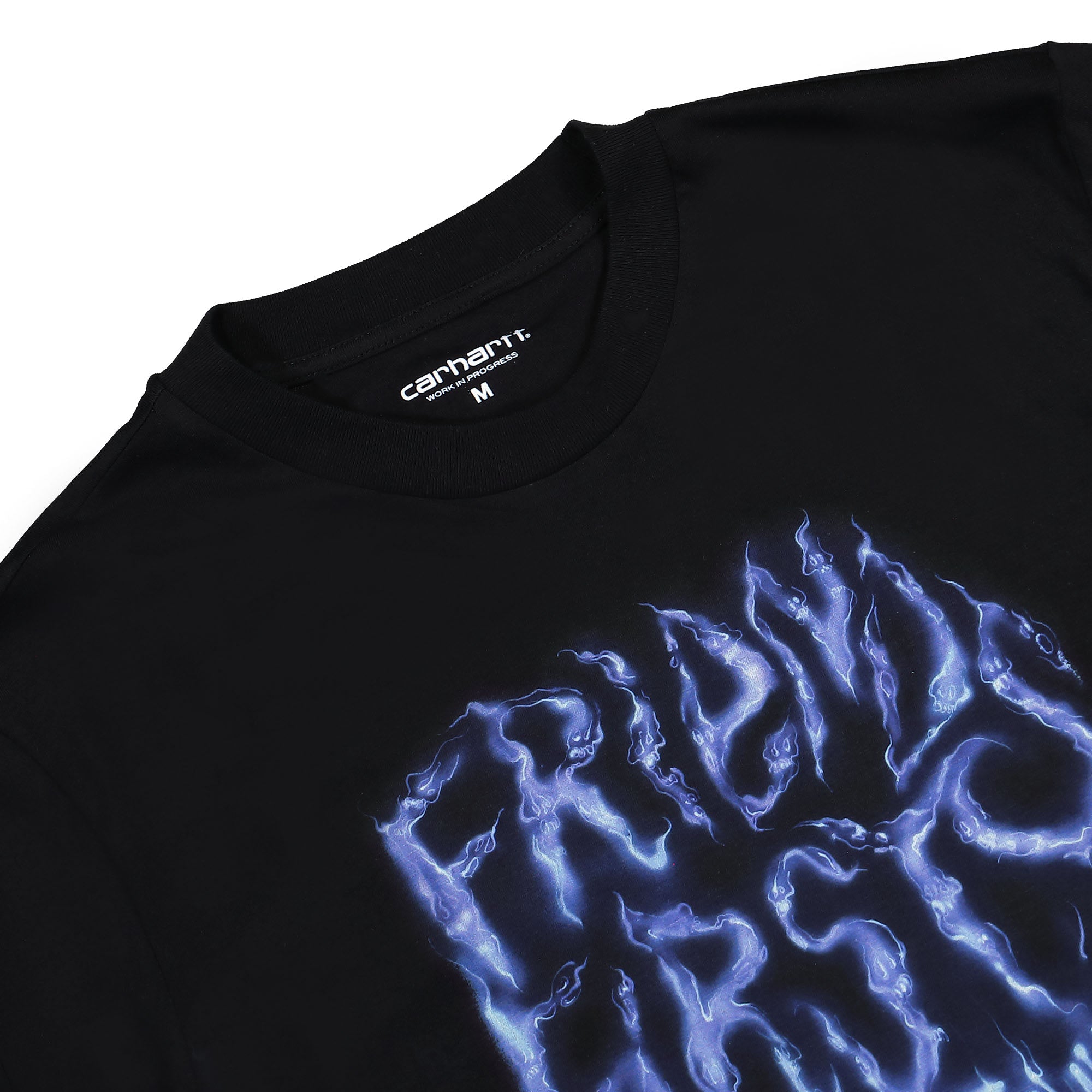 Carhartt WIP W S/S Babybrush FF T-Shirt Black T-Shirts Close-up | Overkill