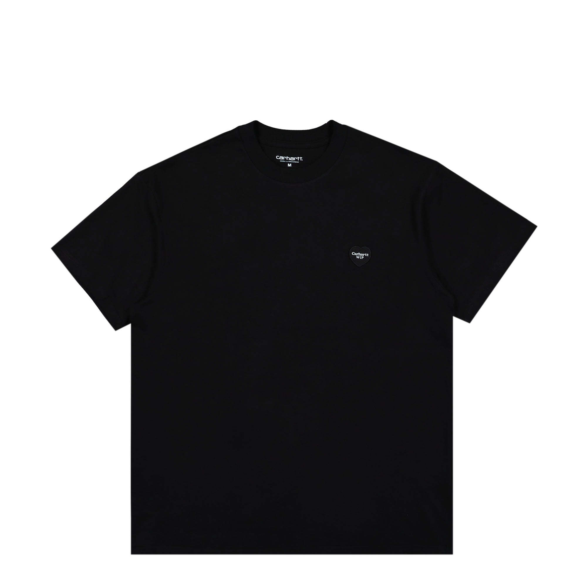 Carhartt WIP S/S Double Heart T-Shirt Black T-Shirts I032155.89.XX.03 | Overkill