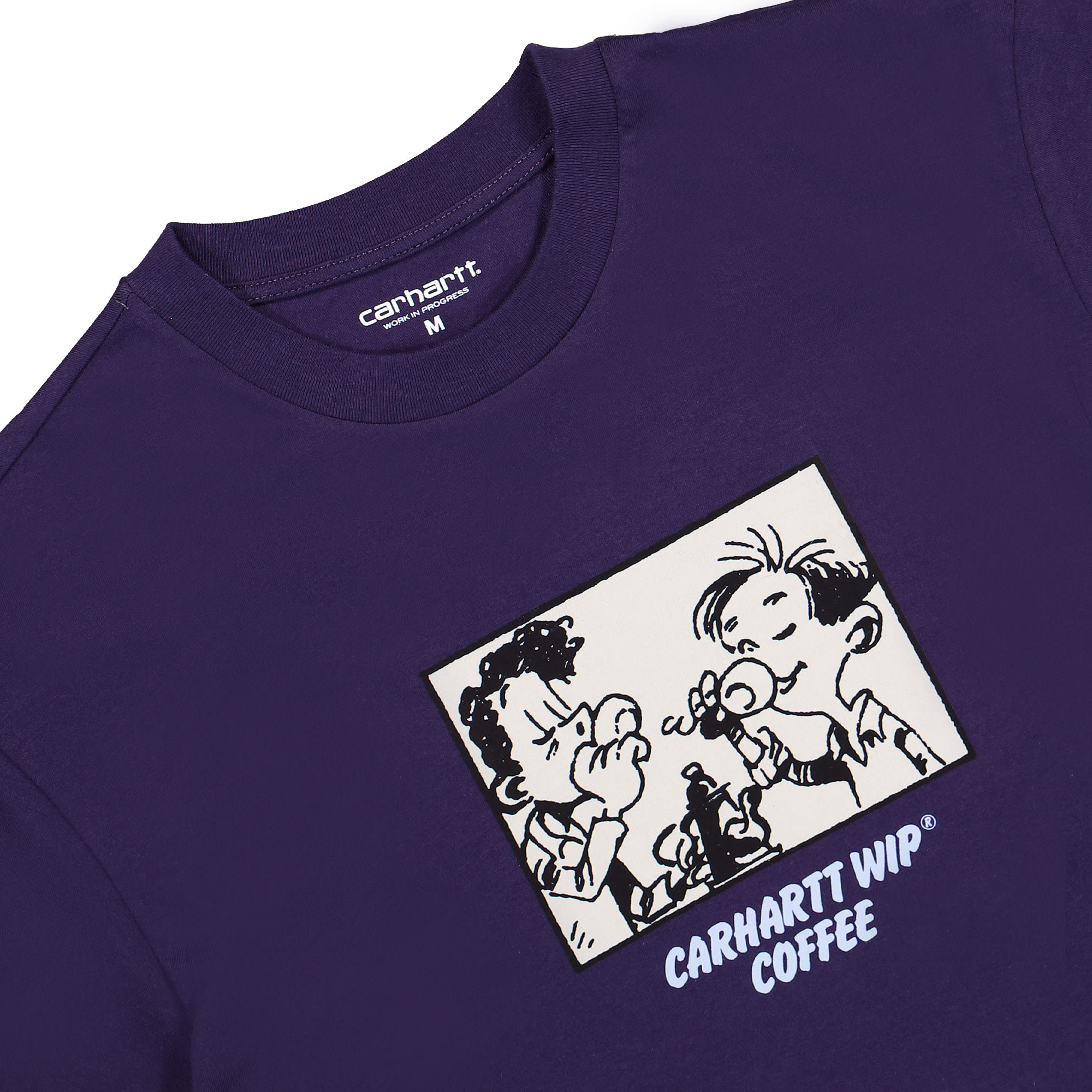 Carhartt WIP W S/S Carhartt WIP Coffee T-Shirt Cassis T-Shirts Material | Overkill