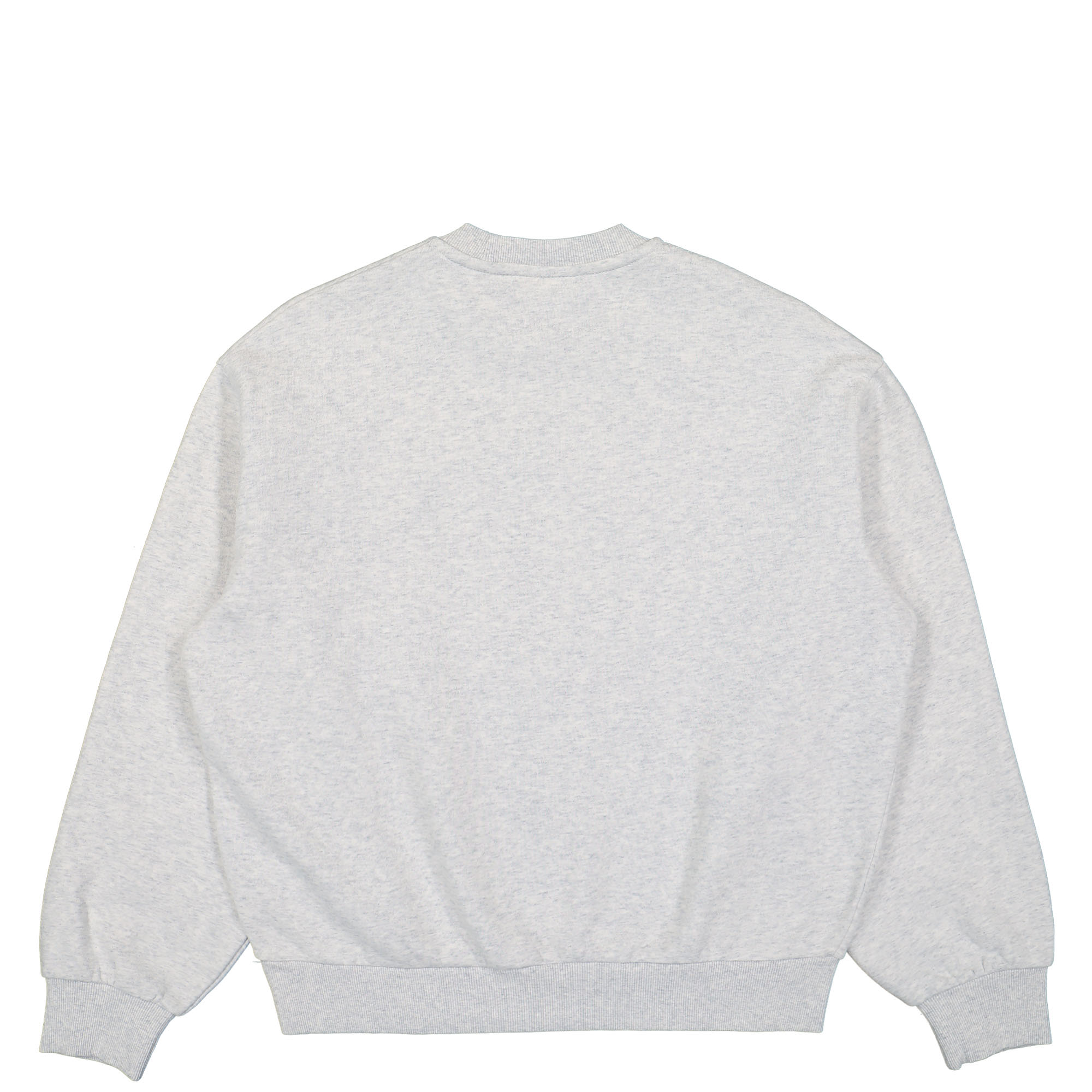 Carhartt WIP W Heart Patch Sweat Ash Heather Sweatshirts Material | Overkill