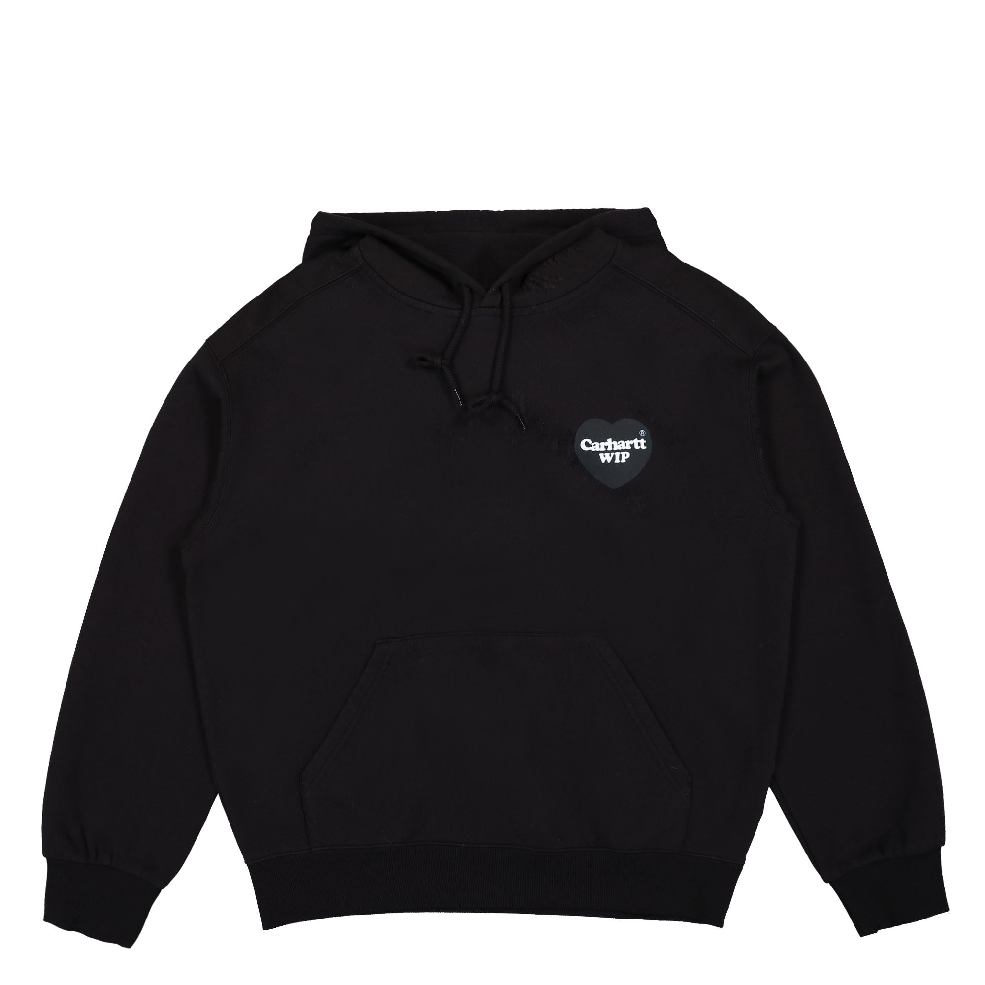 Carhartt WIP Hooded Heart Sweat Black Hoodies I032168.89.XX.03 | Overkill