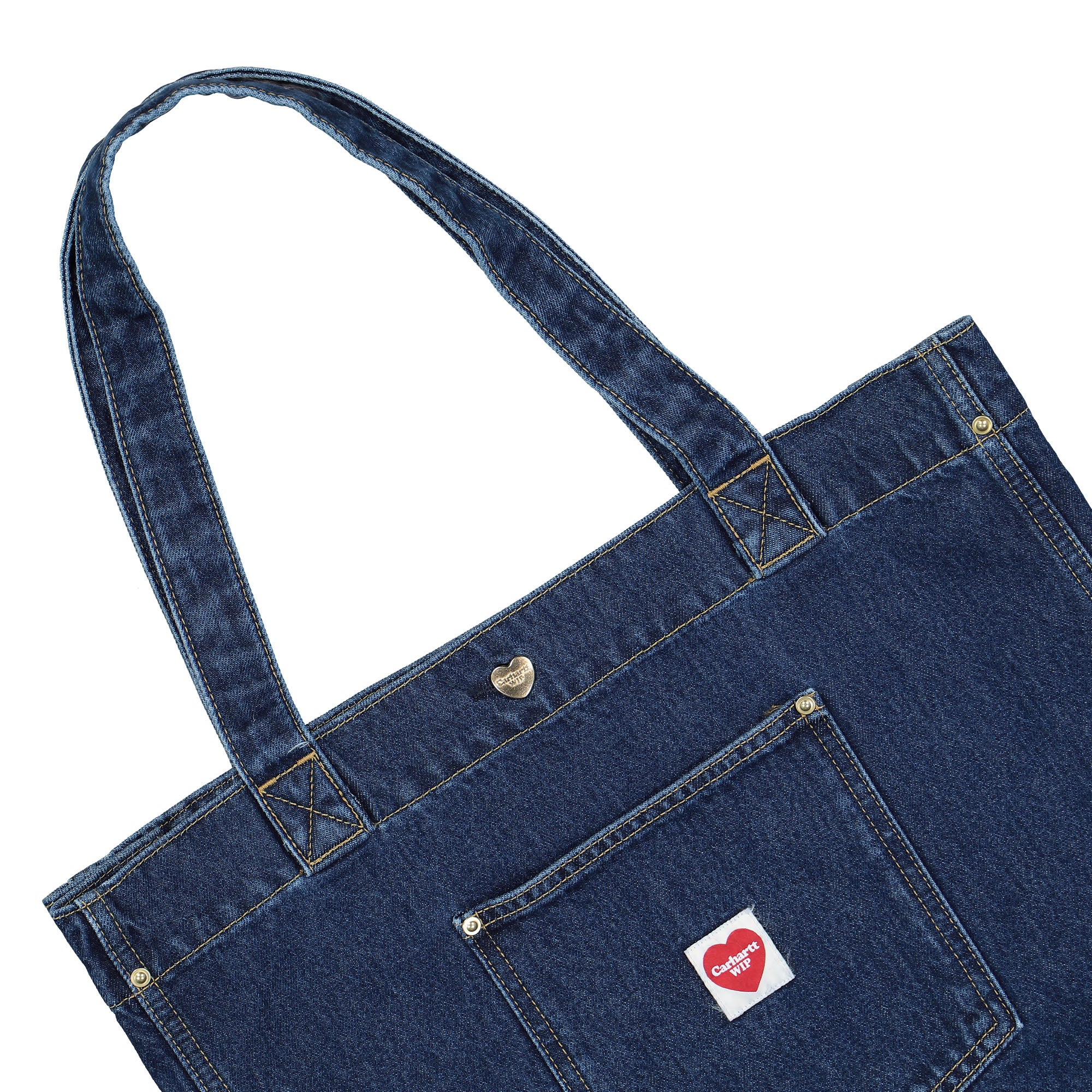 Carhartt WIP Nash Tote Blue Tote Bags & Shoppers Close-up | Overkill