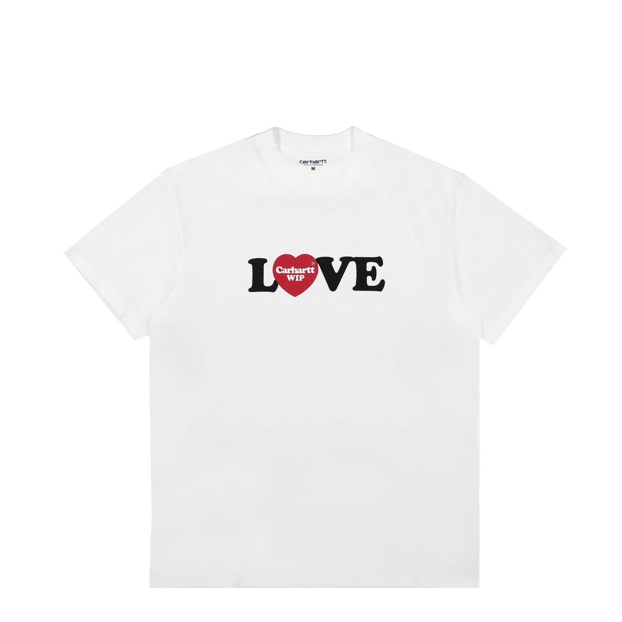 Carhartt WIP S/S Love T-Shirt White T-Shirts I032179.02.XX.03 | Overkill