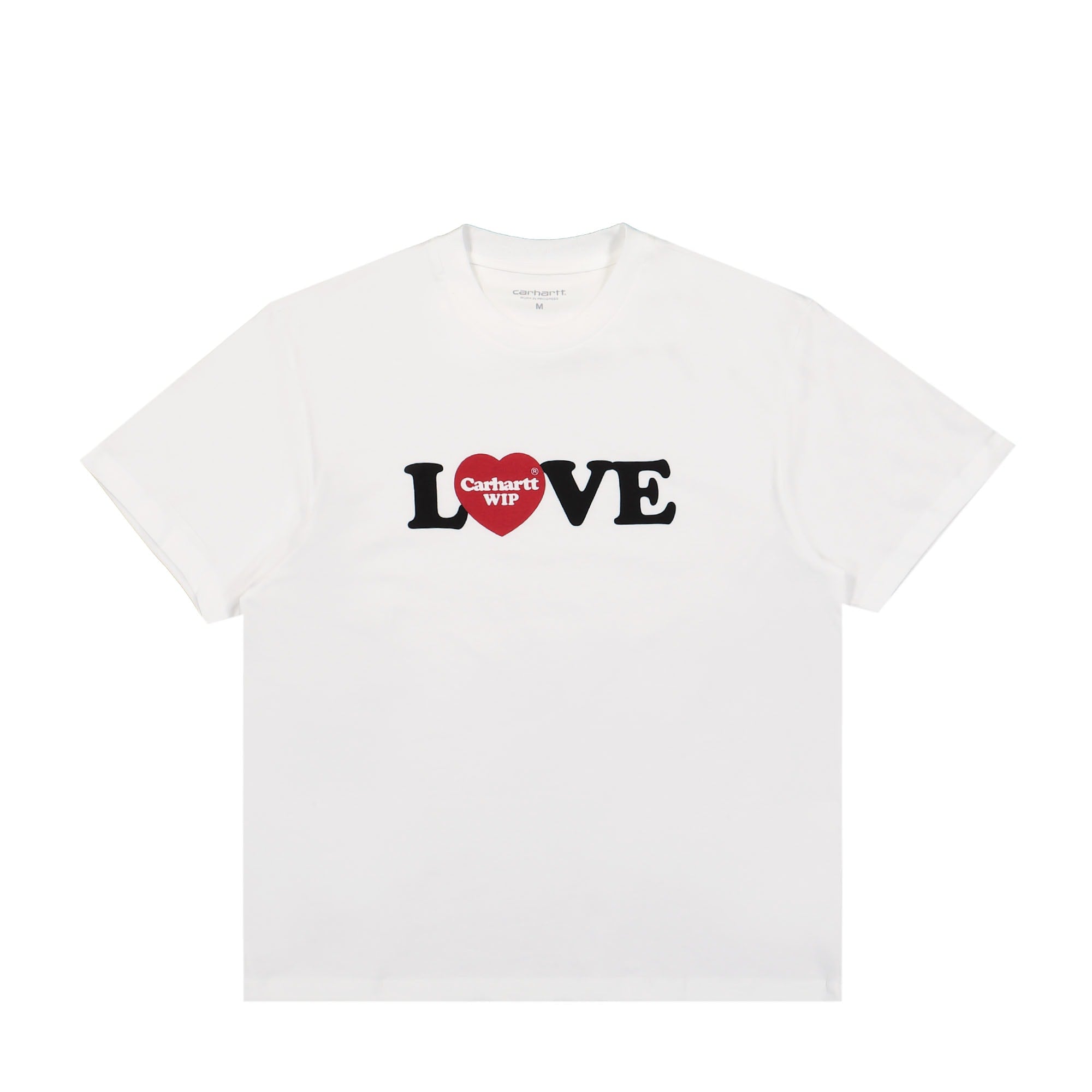 Carhartt WIP W S/S Love T-Shirt White T-Shirts I032181.02.XX.03 | Overkill