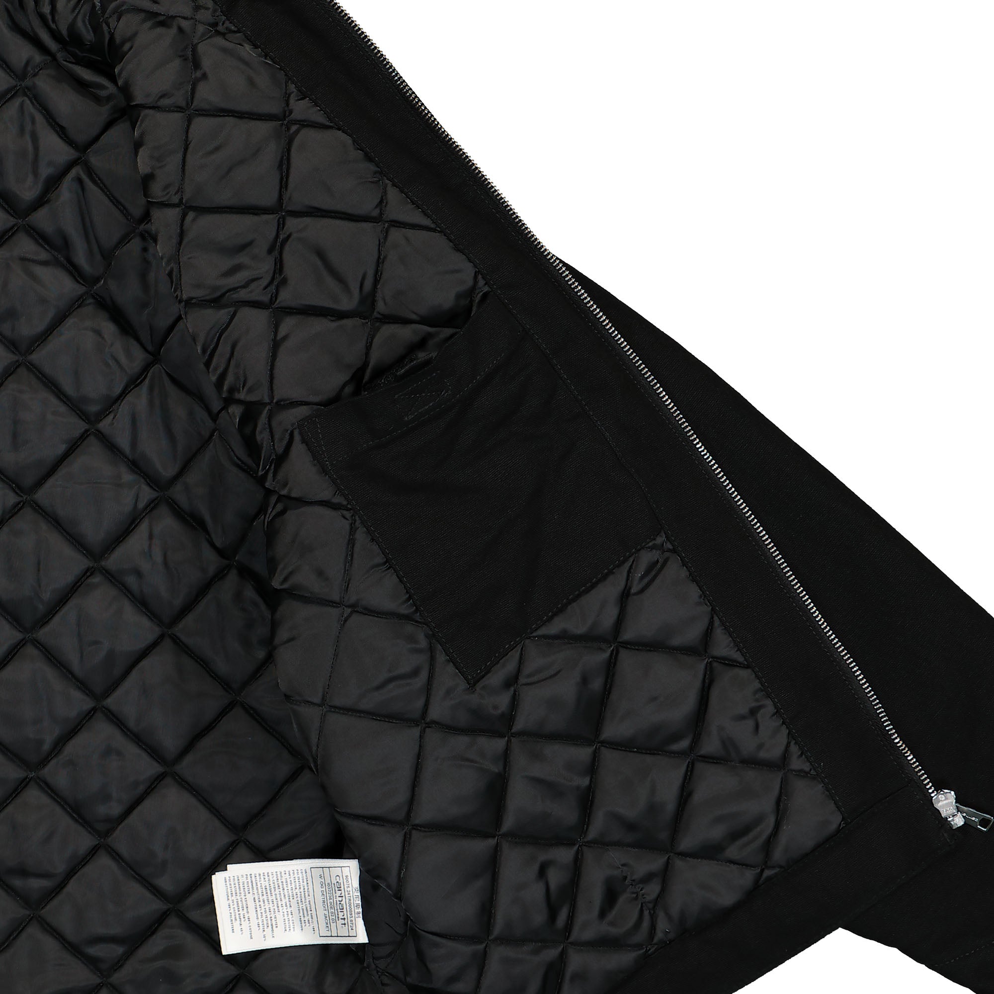Carhartt WIP W OG Detroit Jacket Black / Black Rinsed Jackets Detail view 1 | Overkill