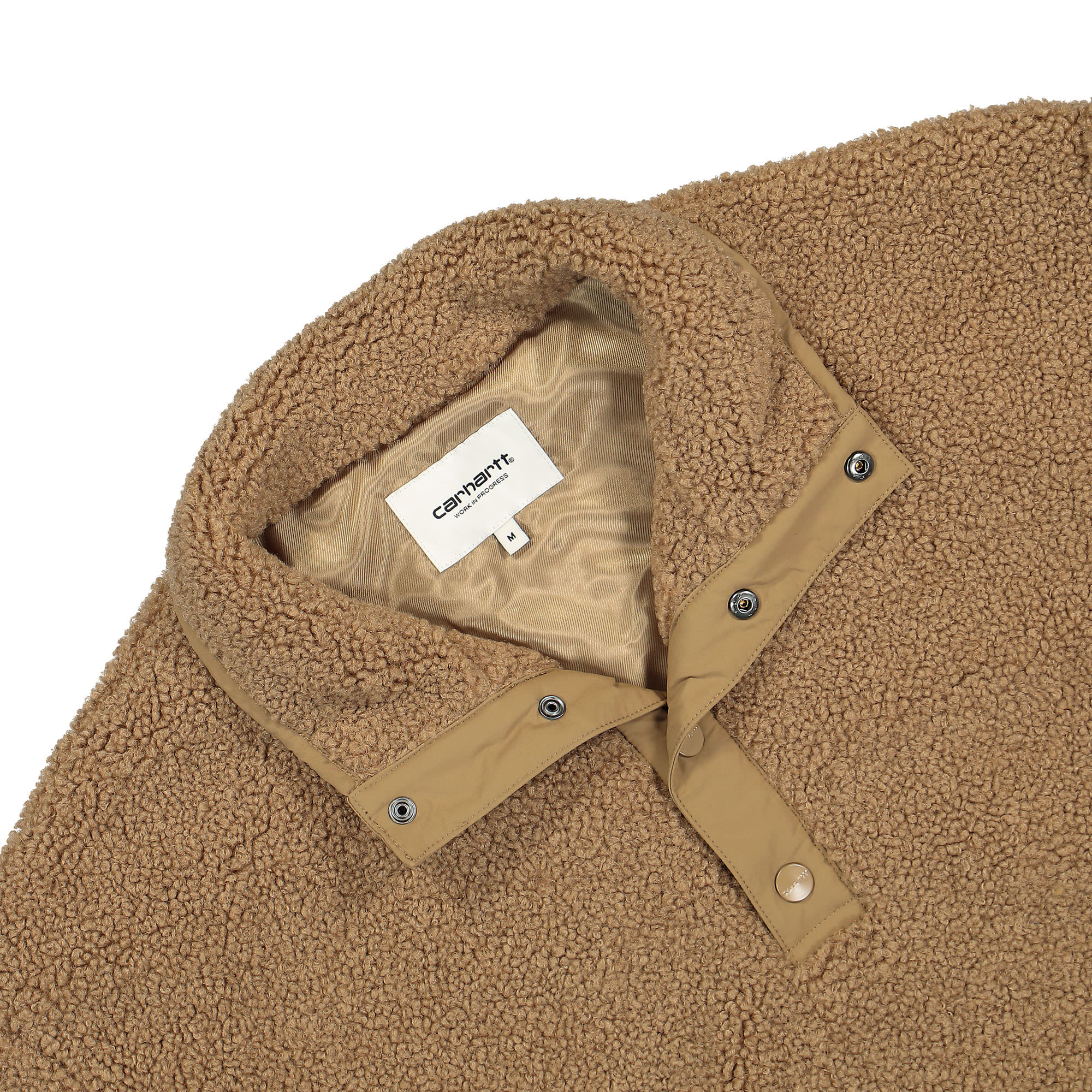 Carhartt WIP W Elliot High Neck Liner Jacket Buffalo Jackets Close-up | Overkill