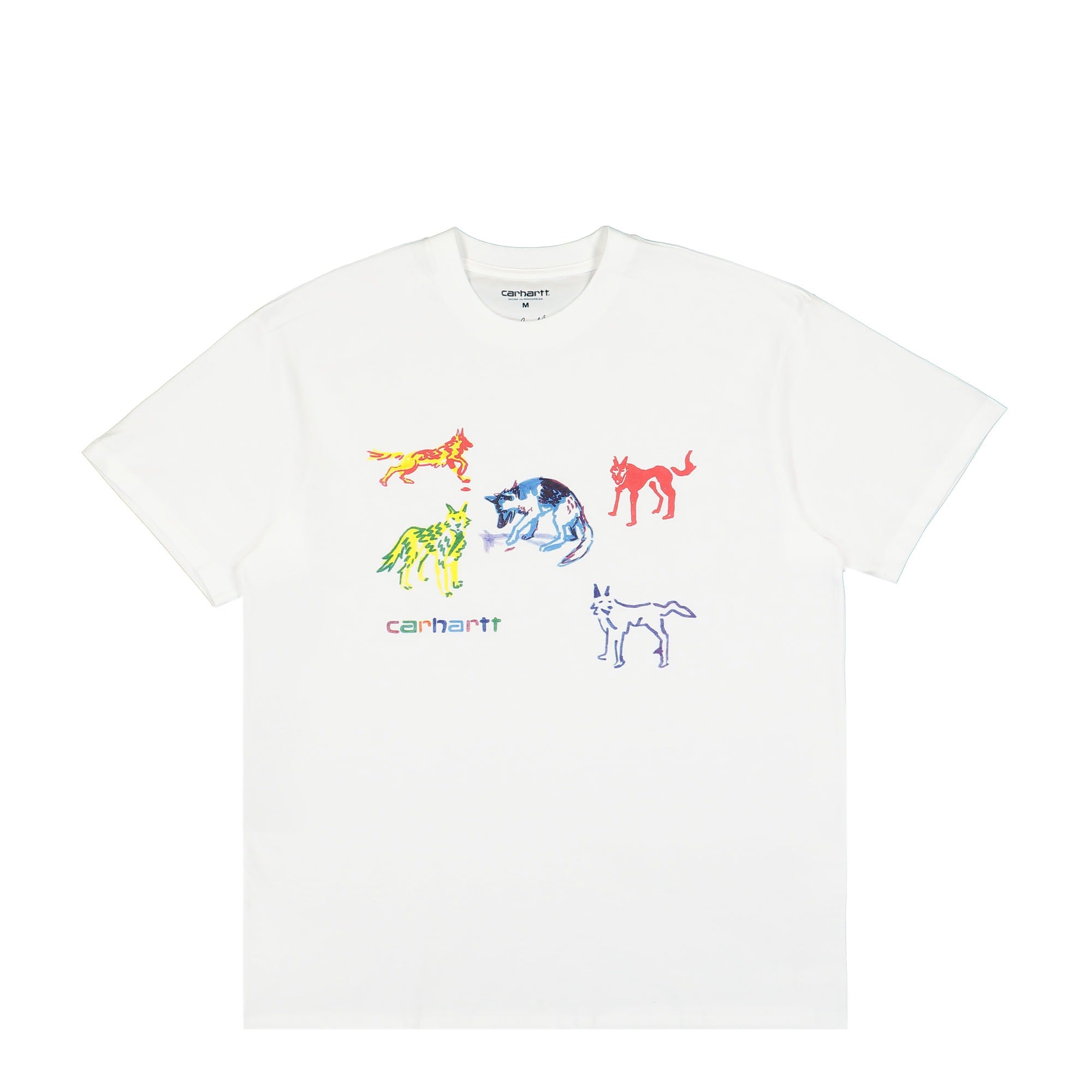 Carhartt WIP S/S Ollie Mac Huskies T-Shirt White T-Shirts I032410.02.XX.03 | Overkill