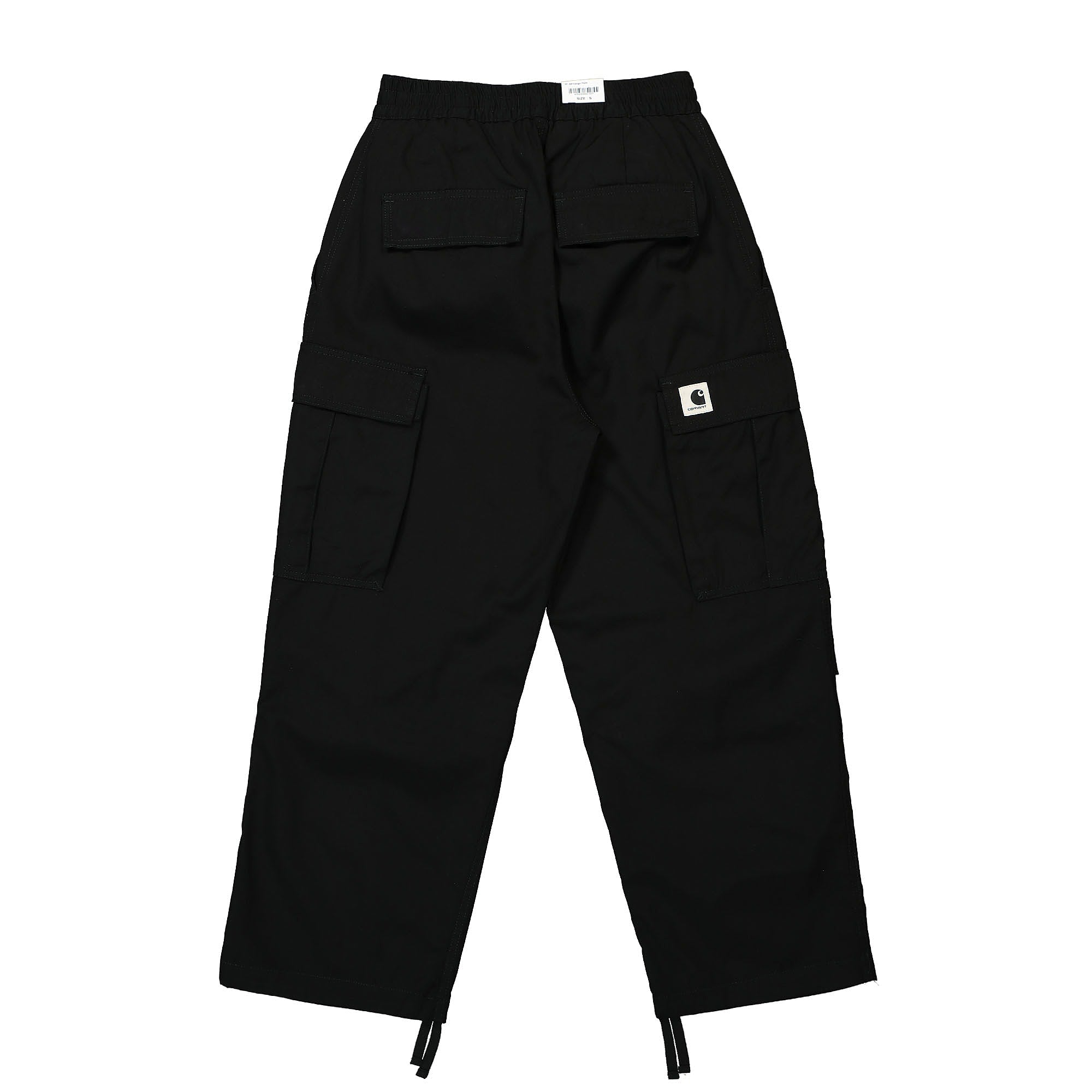 Carhartt WIP W Jet Cargo Pant Black Rinsed Cargo Pants Material | Overkill