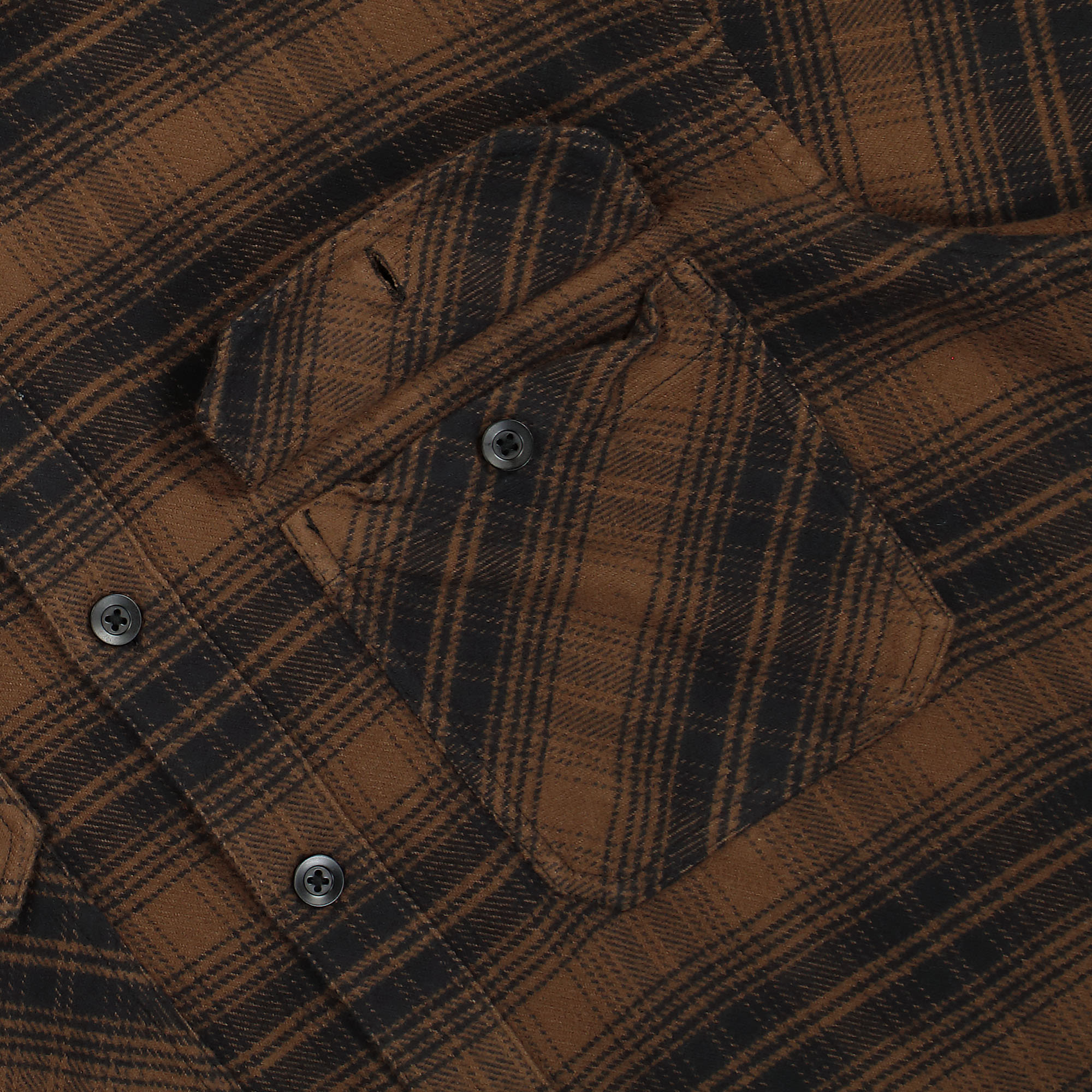 Carhartt WIP L/S Krenz Shirt Tamarind Shirts Detailfoto | Overkill