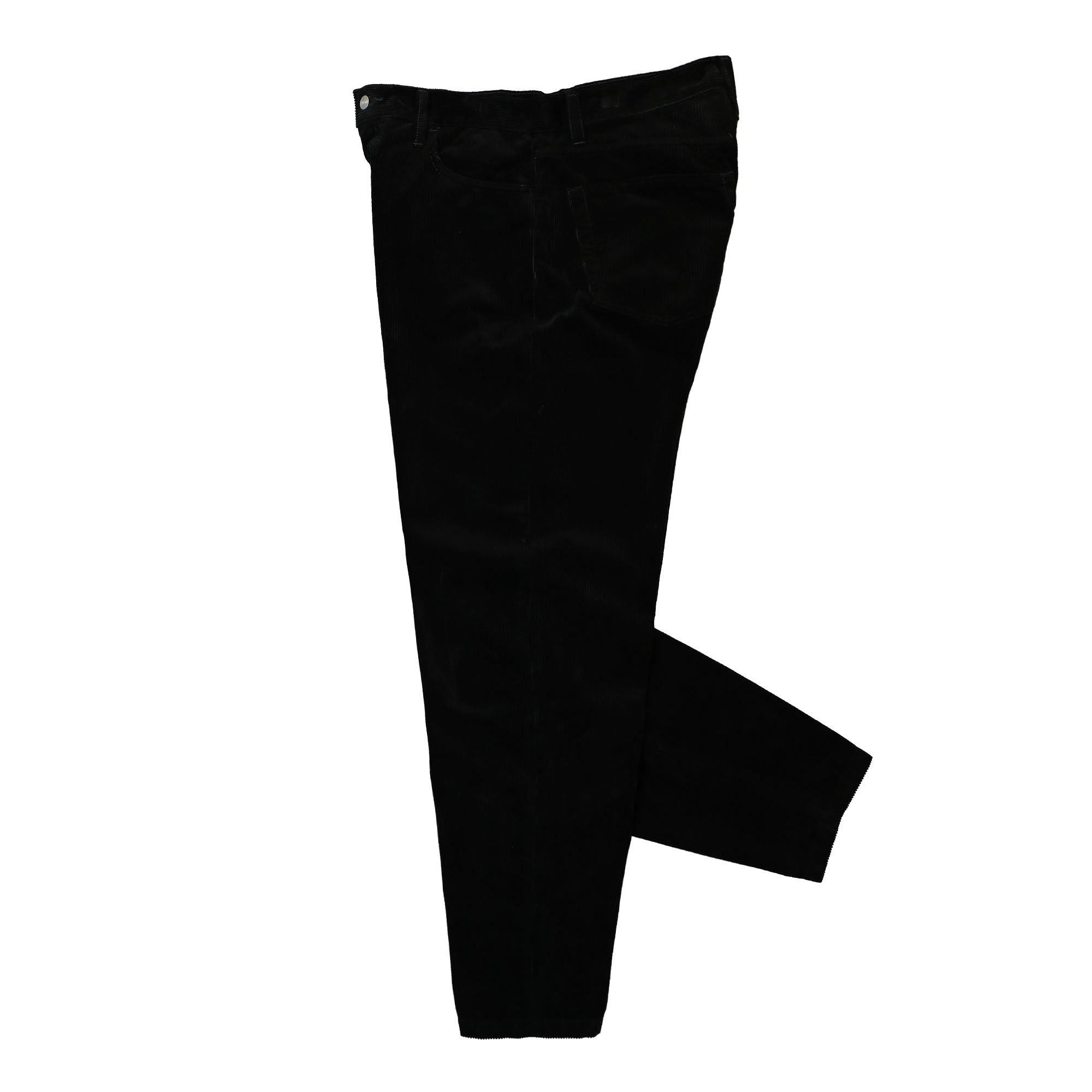 Carhartt WIP Landon Pant Black Rinsed Casual Pants Close-up | Overkill
