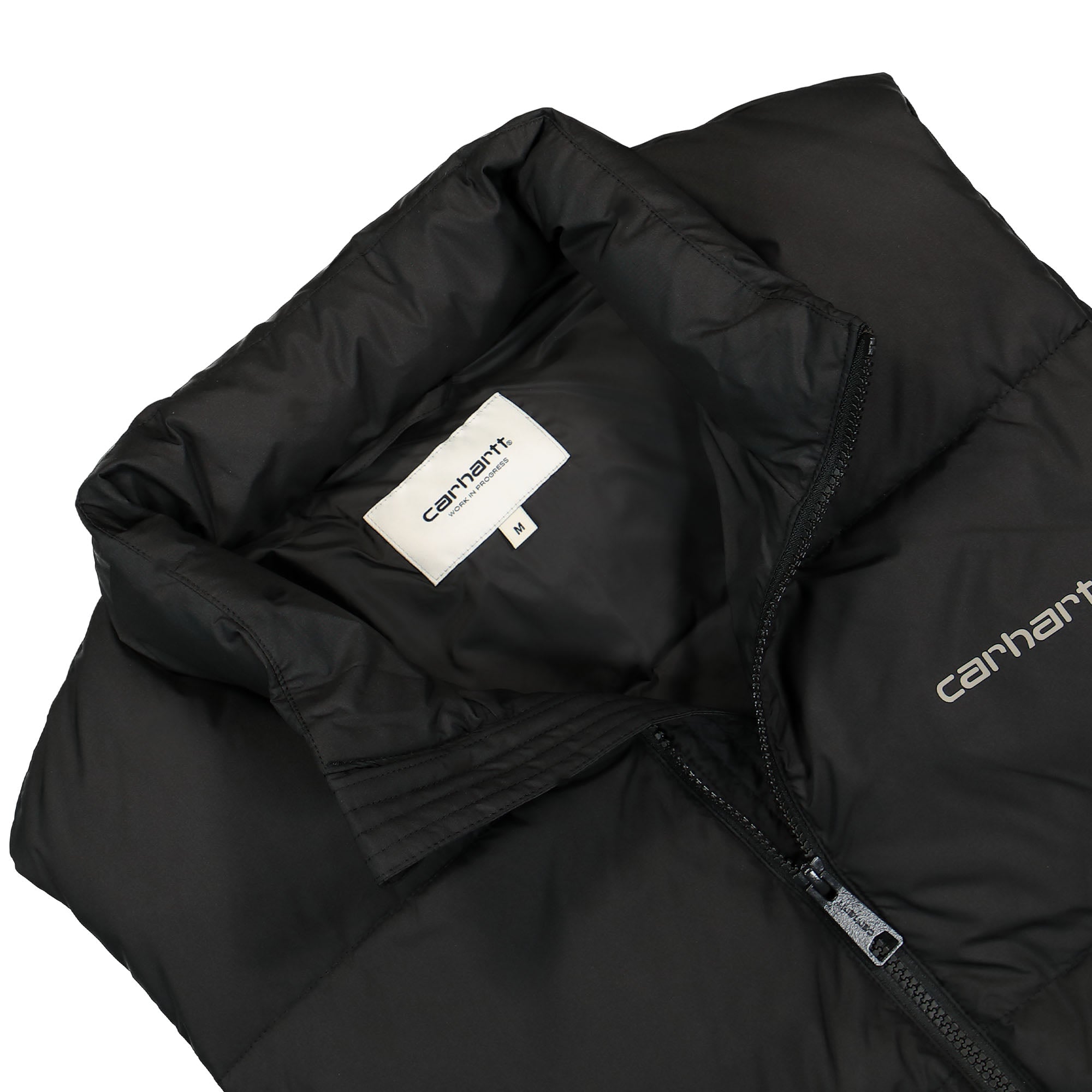 Carhartt WIP W Springfield Vest Black / Blacksmith Vests Close-up | Overkill