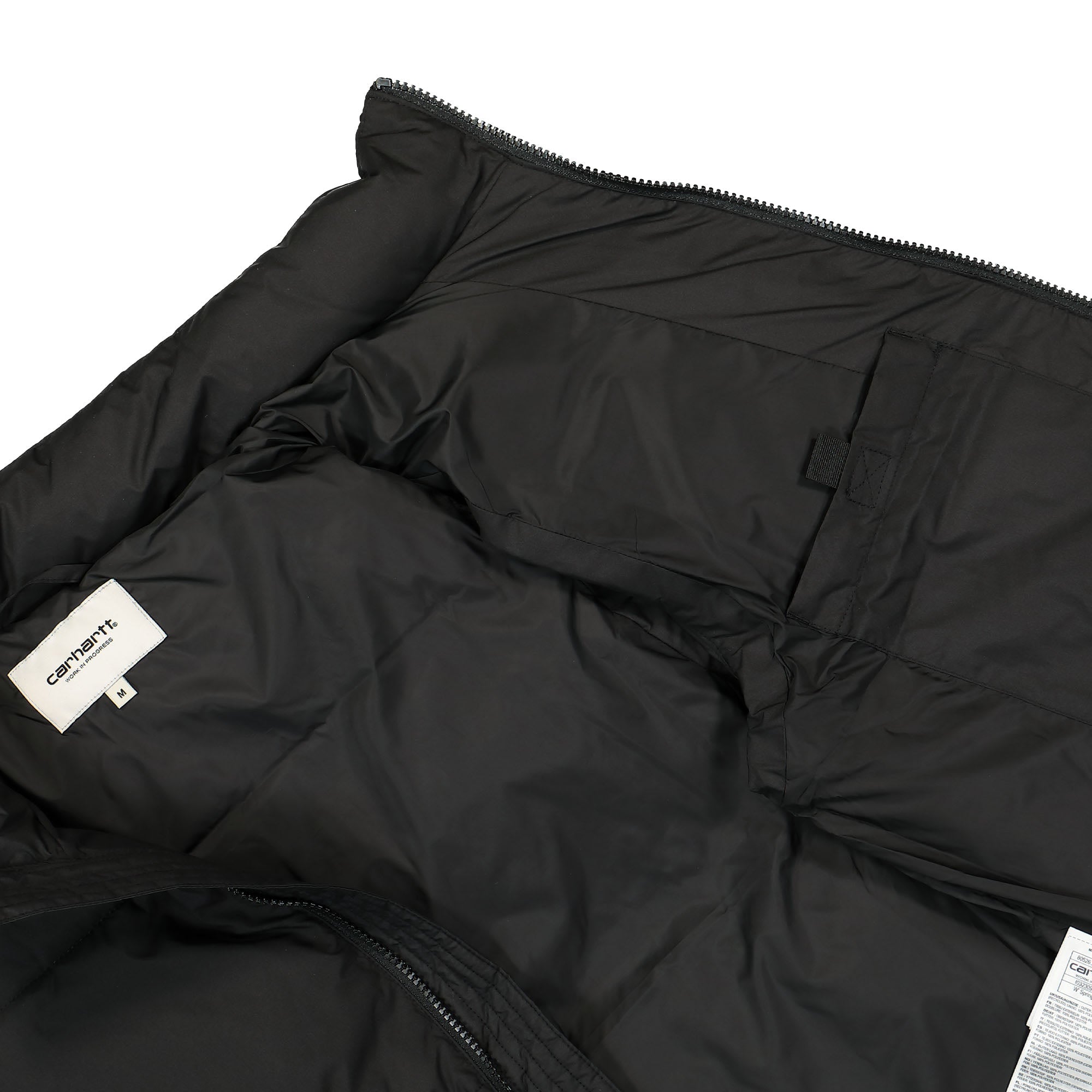Carhartt WIP W Springfield Vest Black / Blacksmith Vests Detail view 1 | Overkill