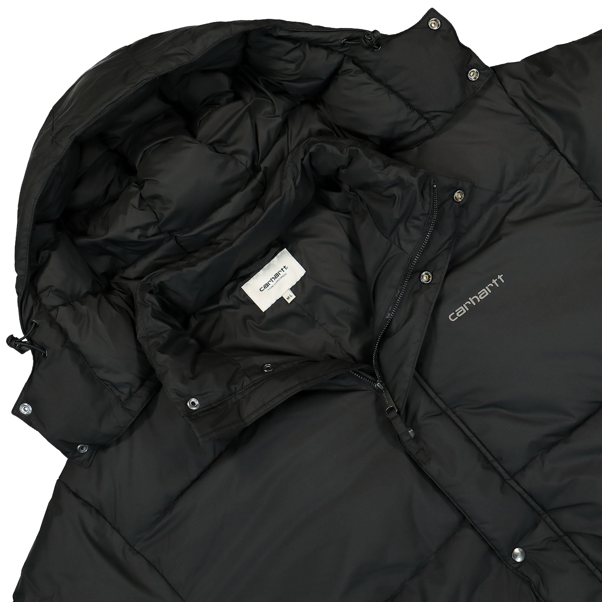 Carhartt WIP W Killington Parka Black / Blacksmith Parkas Close-up | Overkill