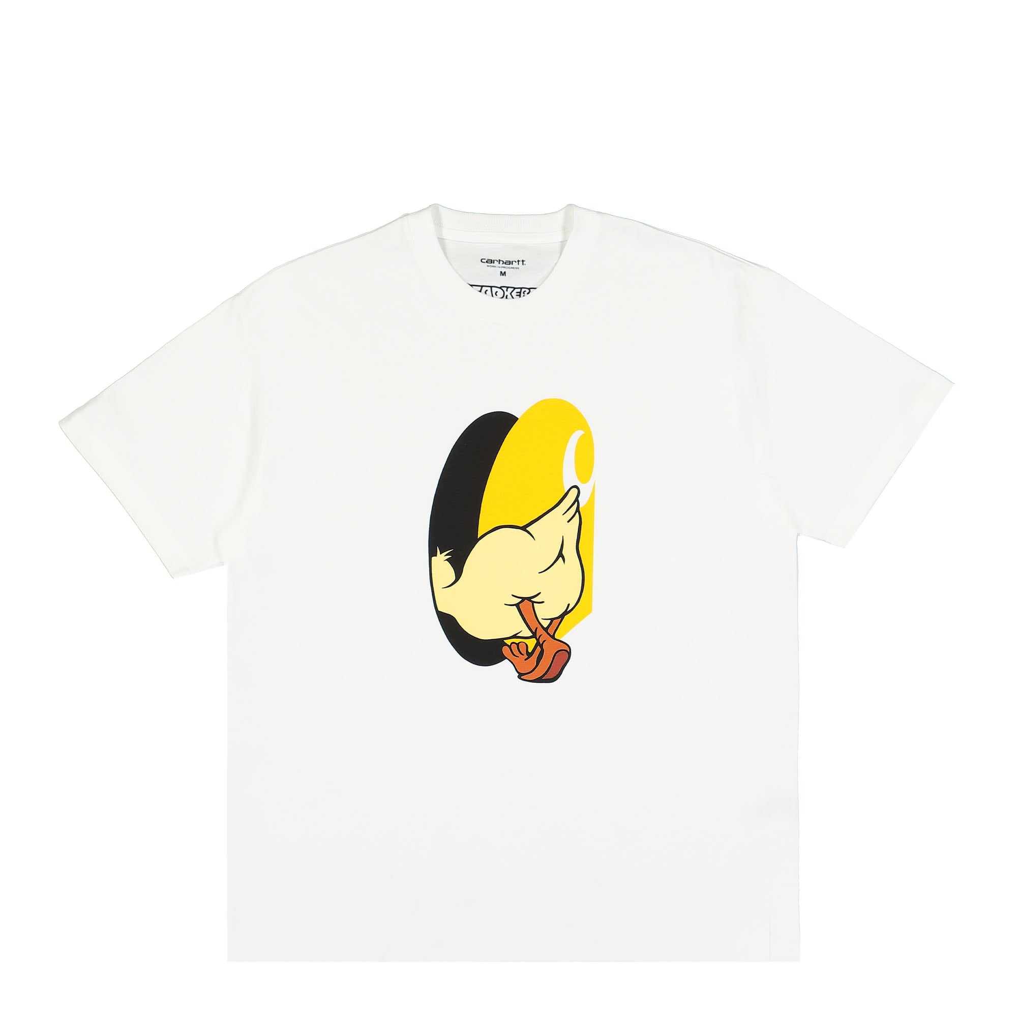 Carhartt WIP S/S Deadkebab Knock Knock T-Shirt White T-Shirts I032402.02.XX.03 | Overkill