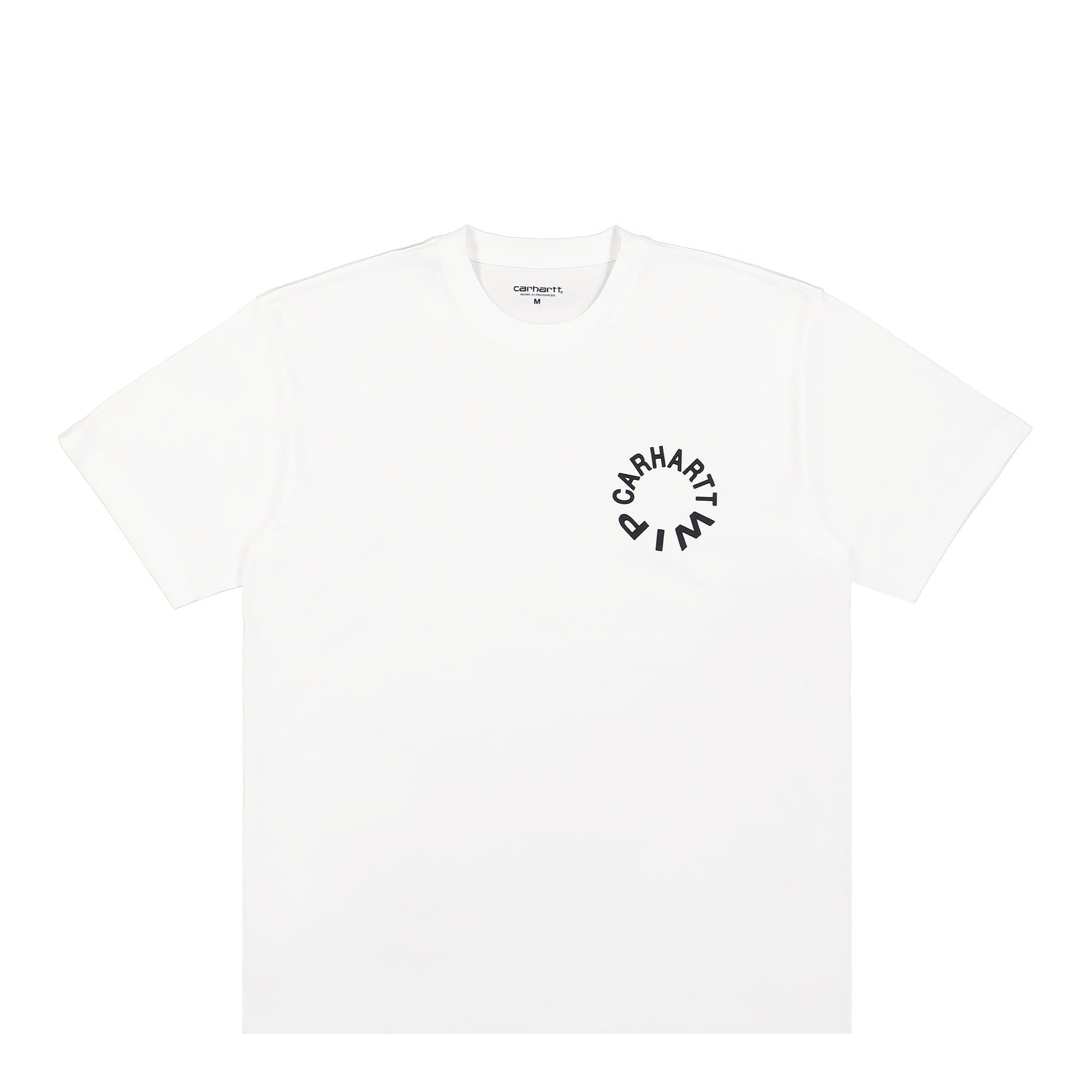 Carhartt WIP S/S Work Varsity T-Shirt White / Black T-Shirts I032425.00A.XX.03 | Overkill