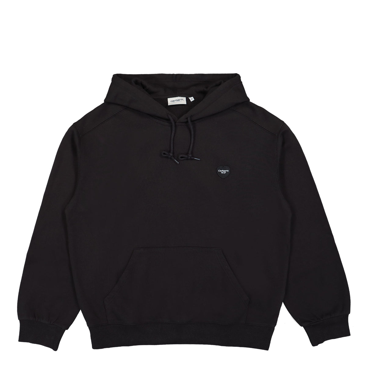 Carhartt WIP Hooded Heart Patch Sweat Black Hoodies I032450.89.XX.03 | Overkill