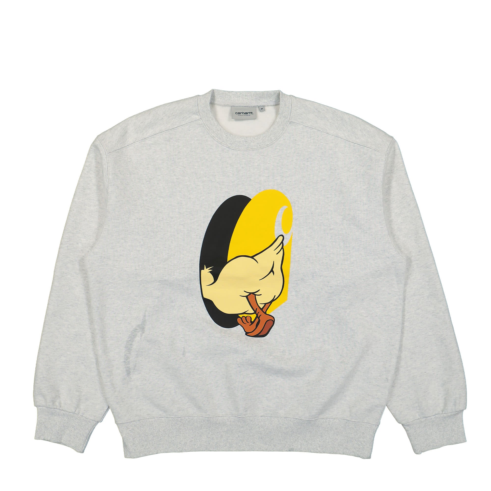 Carhartt WIP DeadKebab Knock Knock Sweat Ash Heather Sweatshirts I032454.482.XX.03 | Overkill