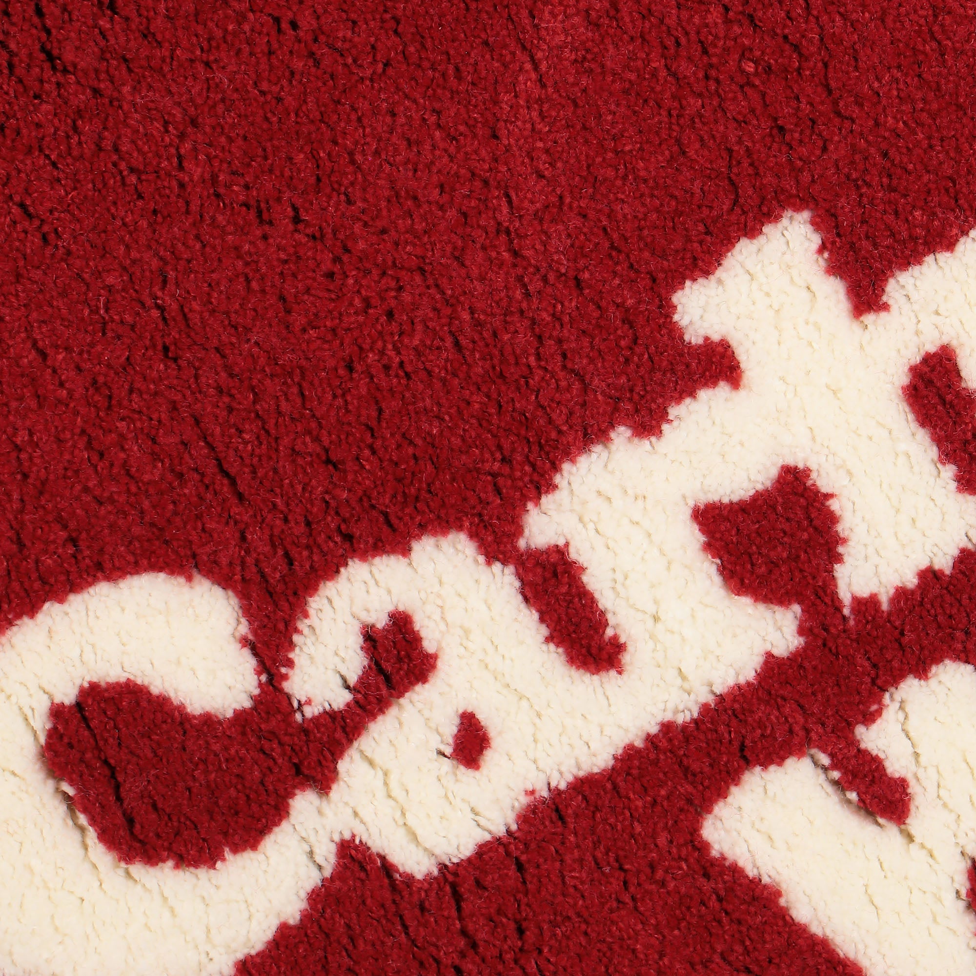 Carhartt WIP Heart Rug Red / White Carpets Close-up | Overkill