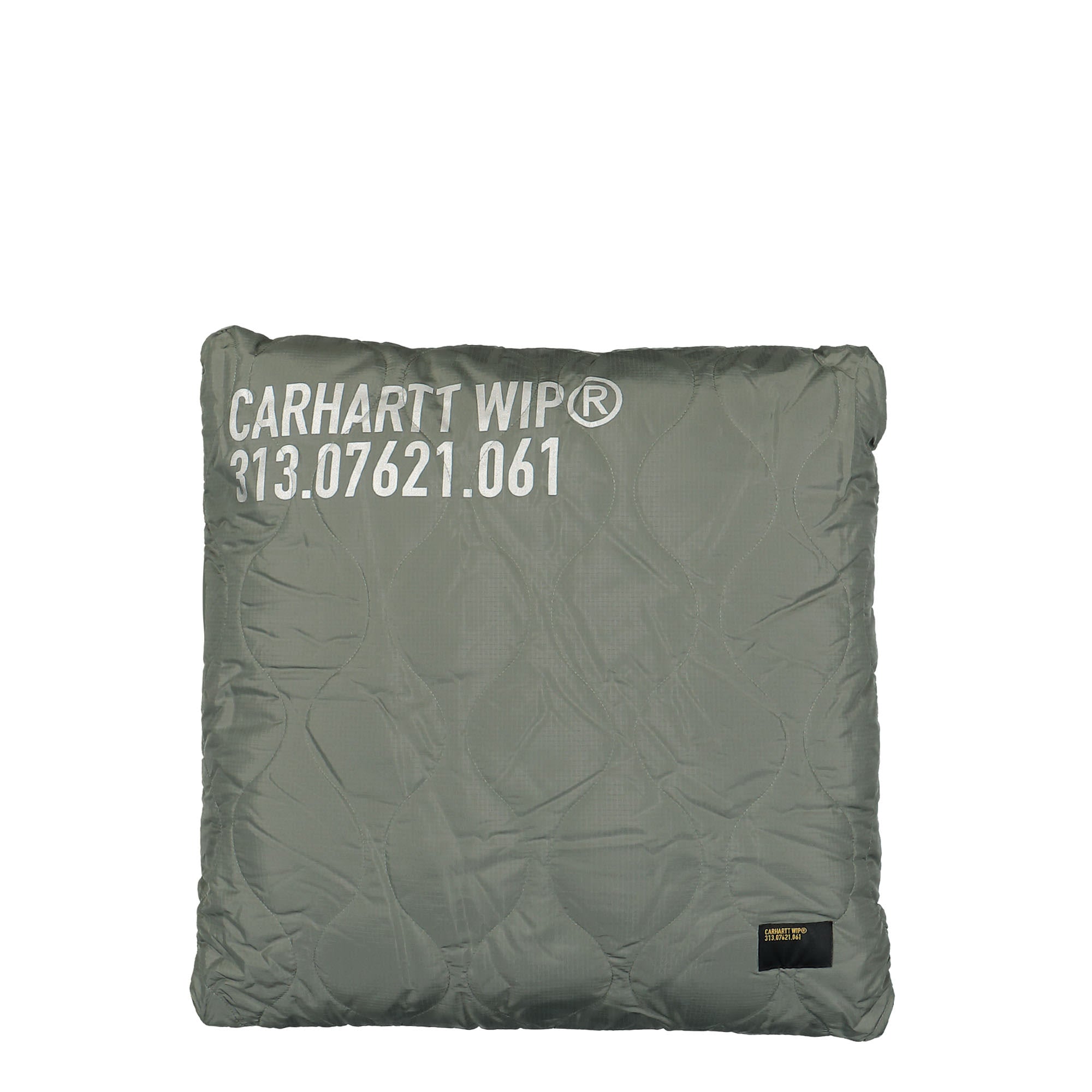 Carhartt WIP Tour Quilted Pillow Smoke Green Other Home Accessories I032491.1X3.XX.06 | Overkill