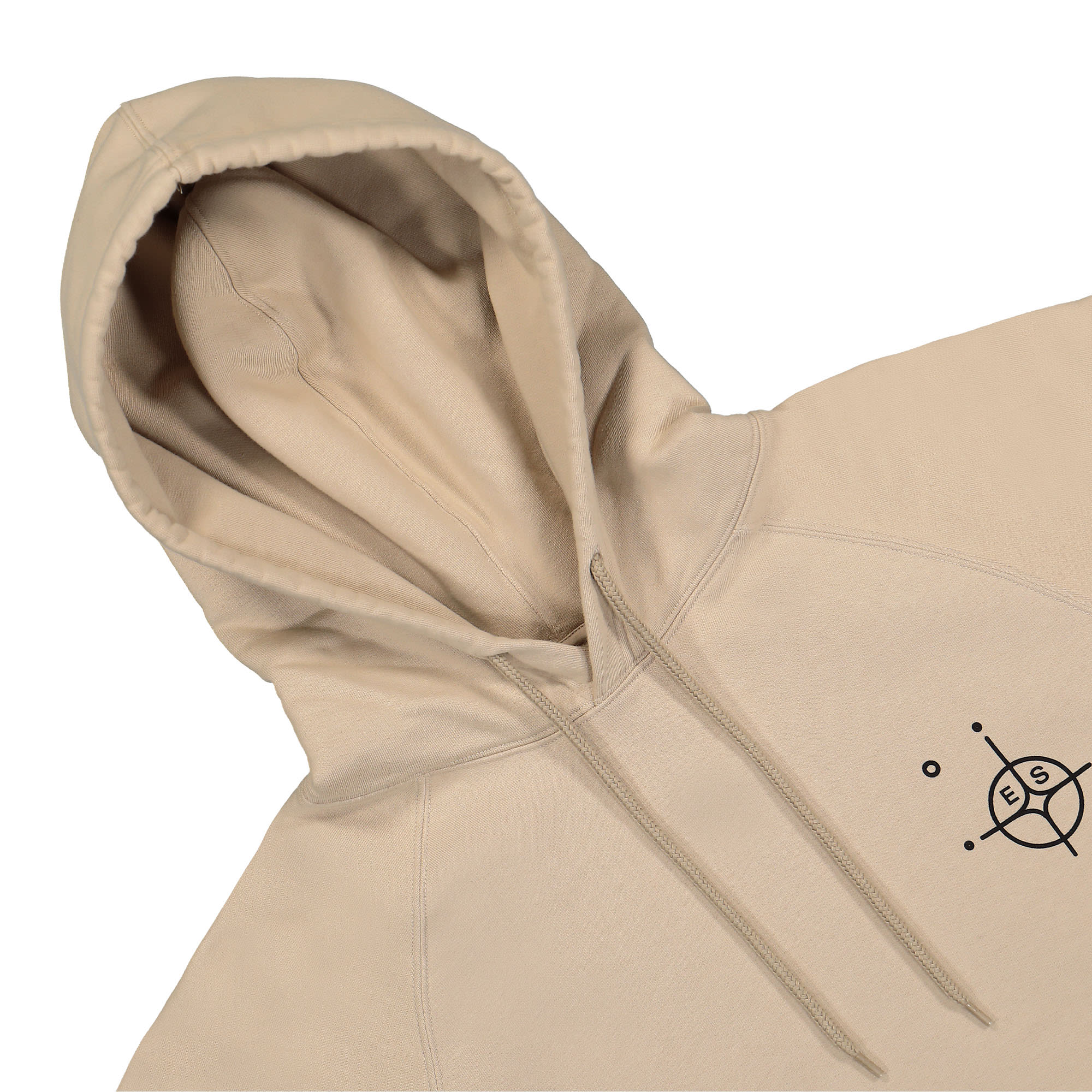 Edwin Angels Hoodie Sweat White Pepper Hoodies Material | Overkill