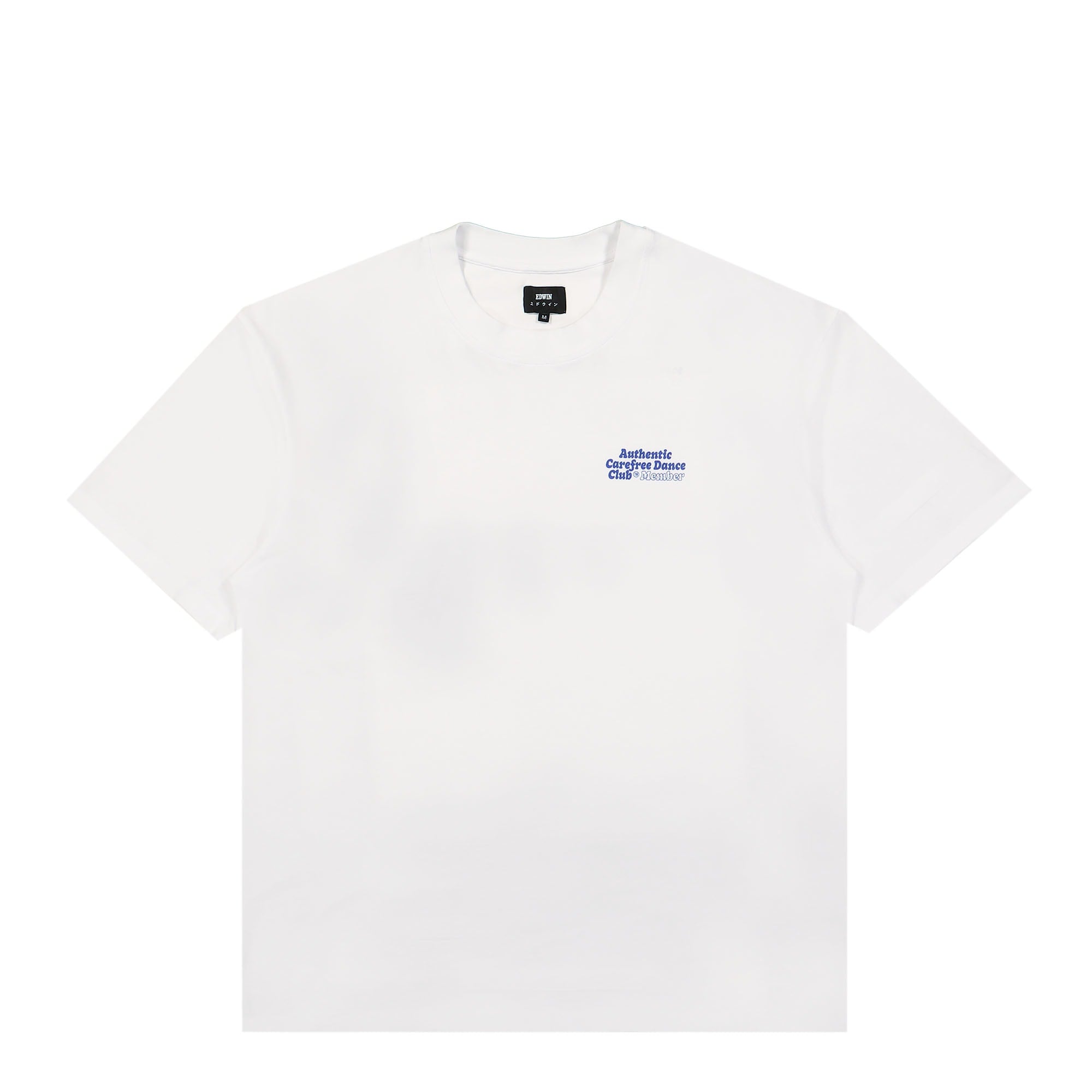 Edwin Carefree Dance Club T-Shirt White T-Shirts I032513.02.67.03 | Overkill