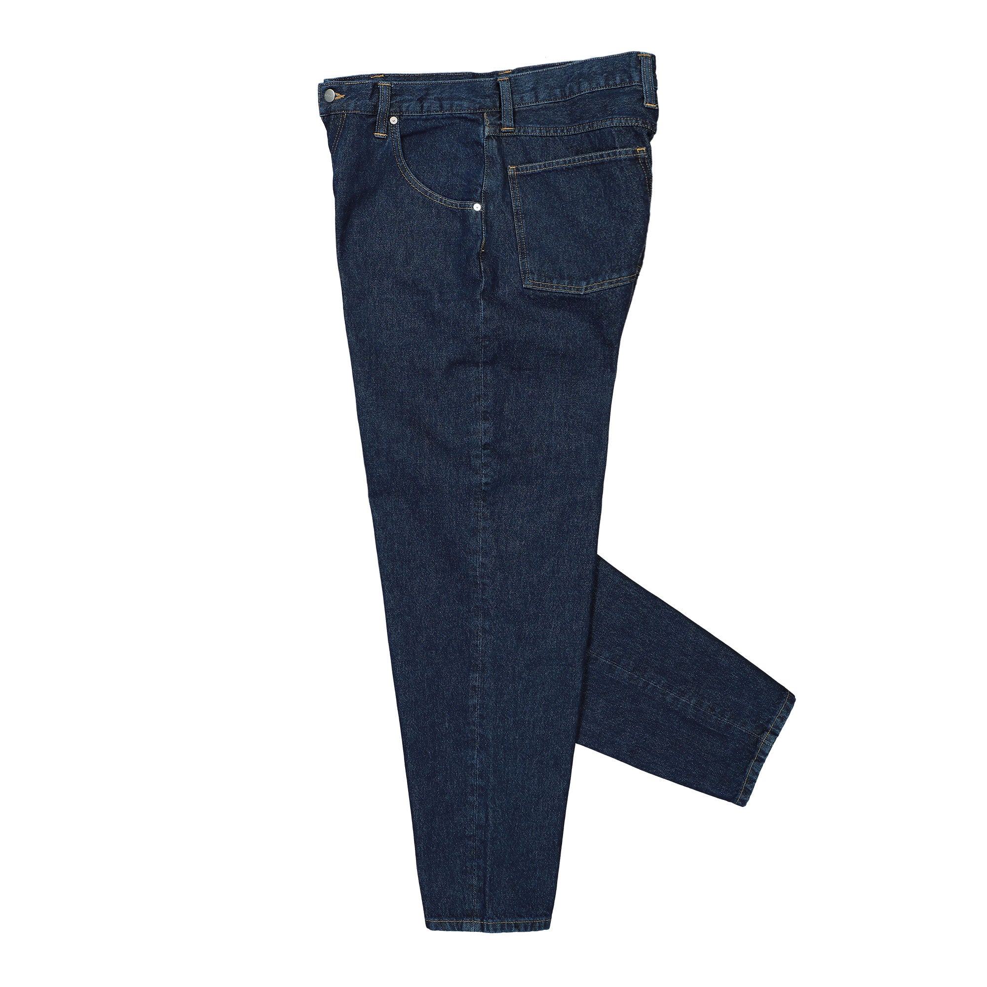 Edwin Tyrell Pant Arctic Blue Dark Marble Wash Jeans Close-up | Overkill