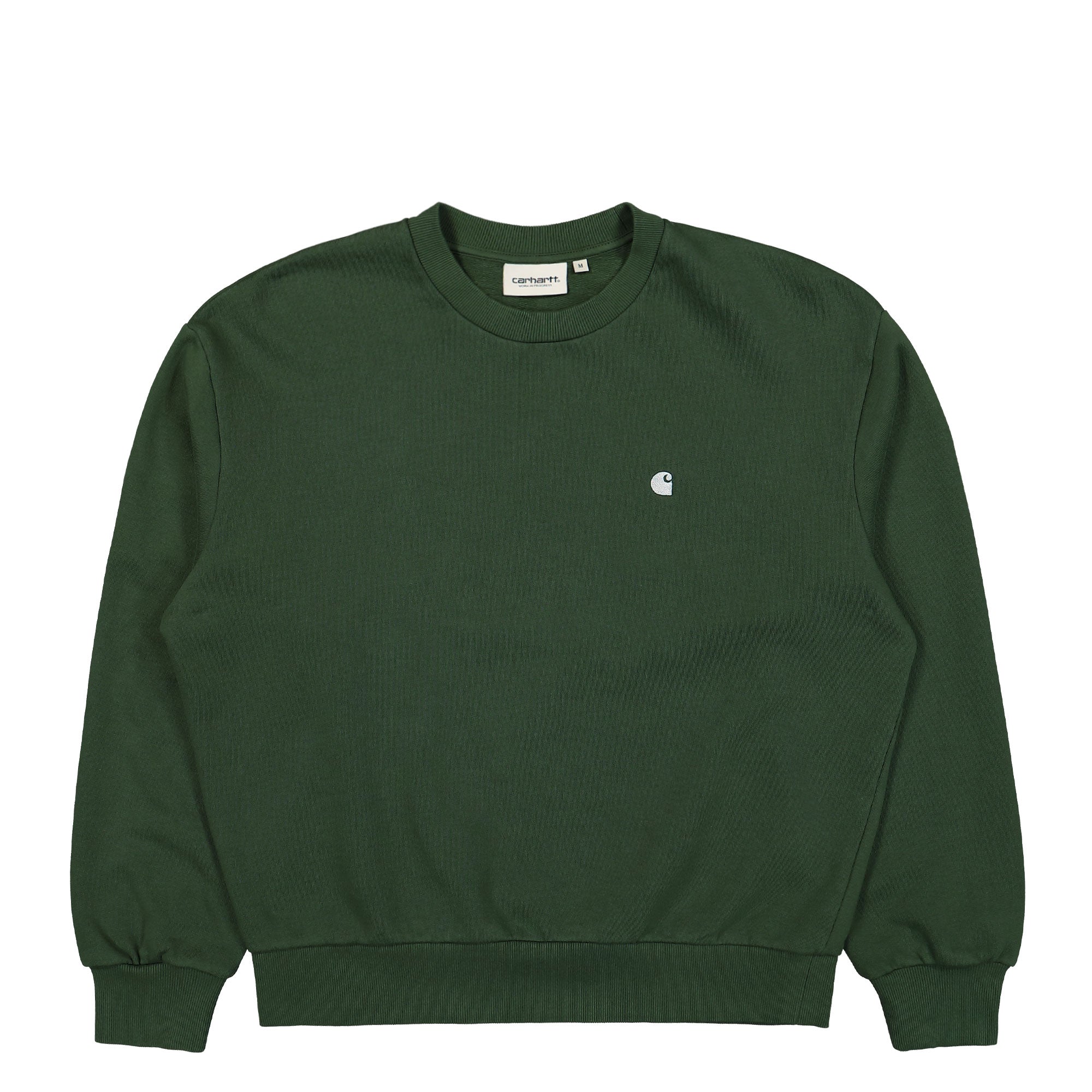 Carhartt WIP W Casey Sweatshirt Sycamore Tree / Silver Sweatshirts I032643.2IO.XX.03 | Overkill