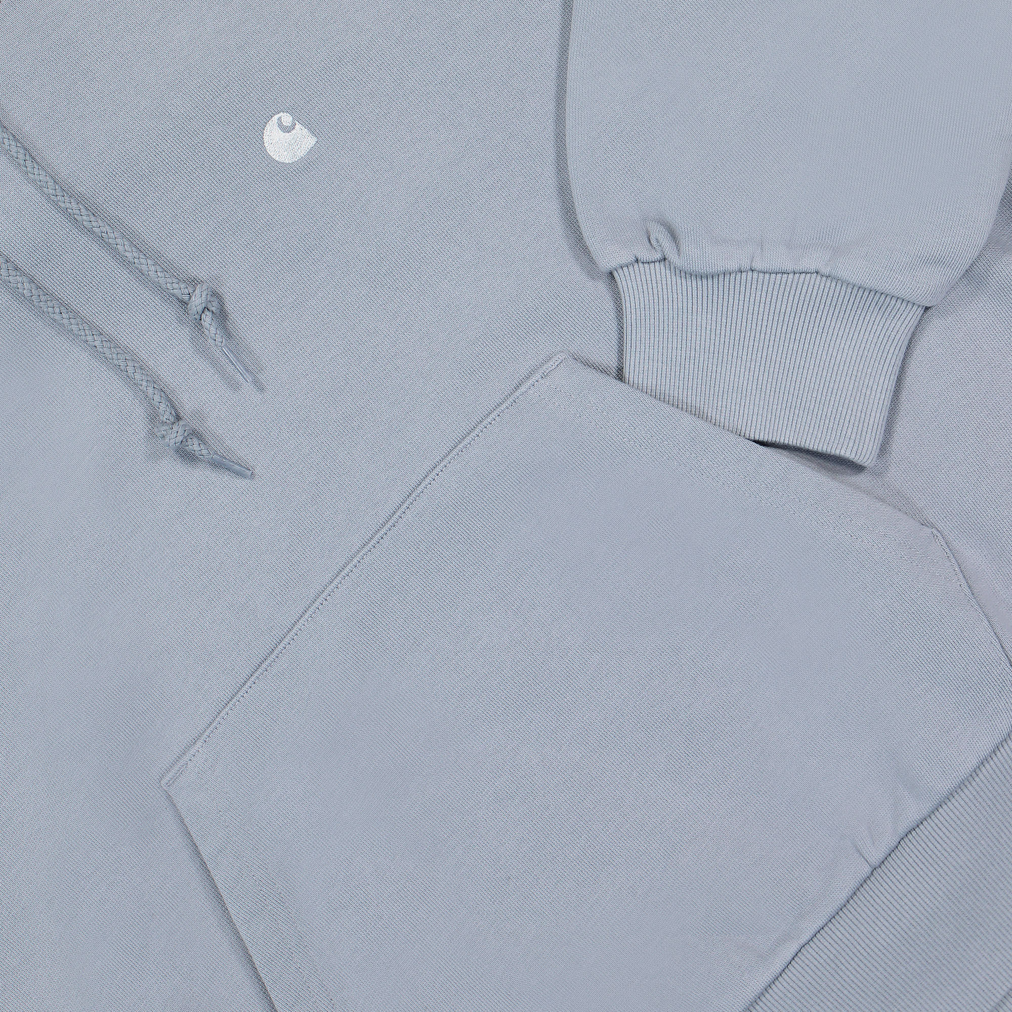 Carhartt WIP W Hooded Casey Sweatshirt Mirror / Silver Sweatshirts Detailfoto | Overkill