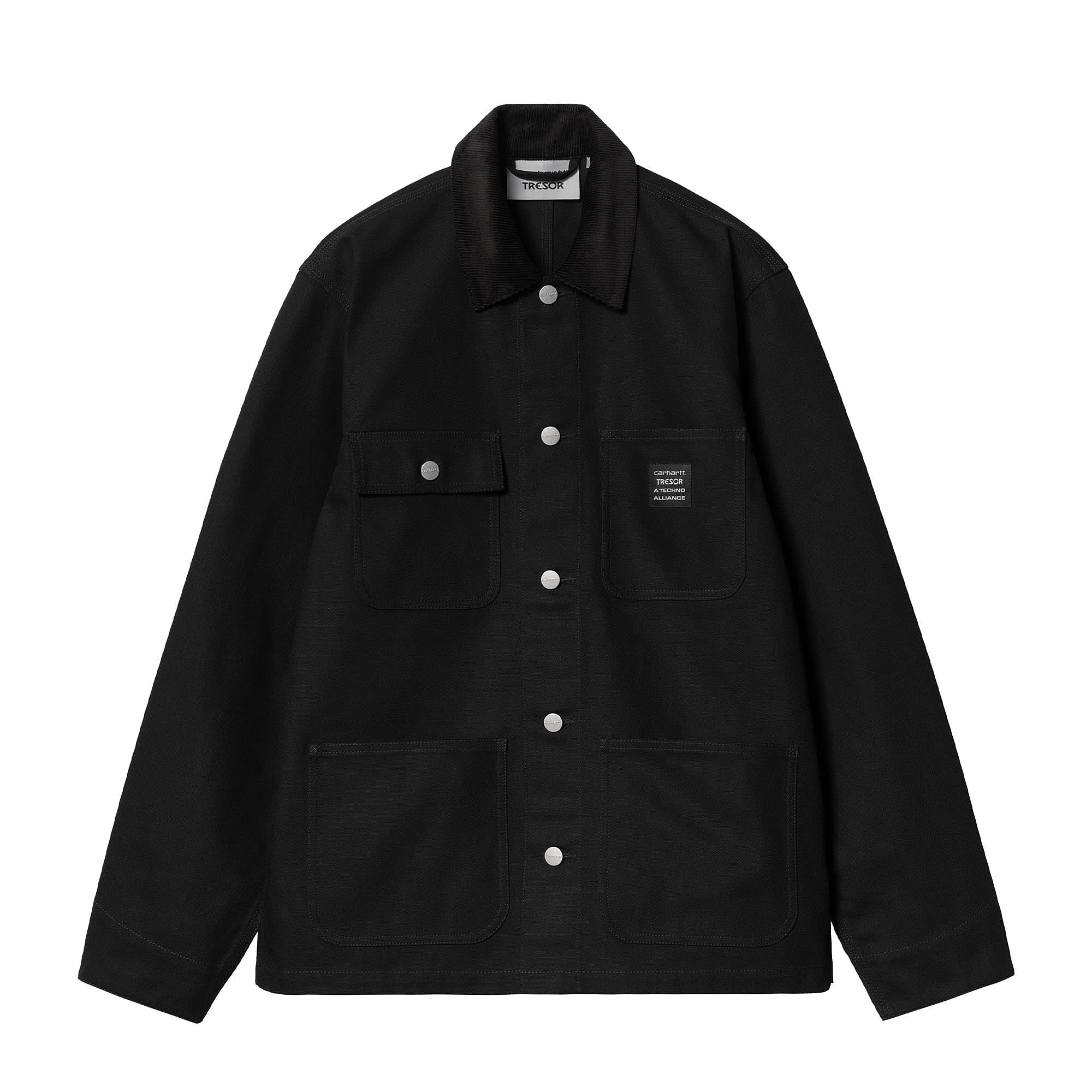 Carhartt WIP Way Of The Light Michigan Coat Black / Dark Grey Reflective Jackets I032683.1X9.XX | Overkill