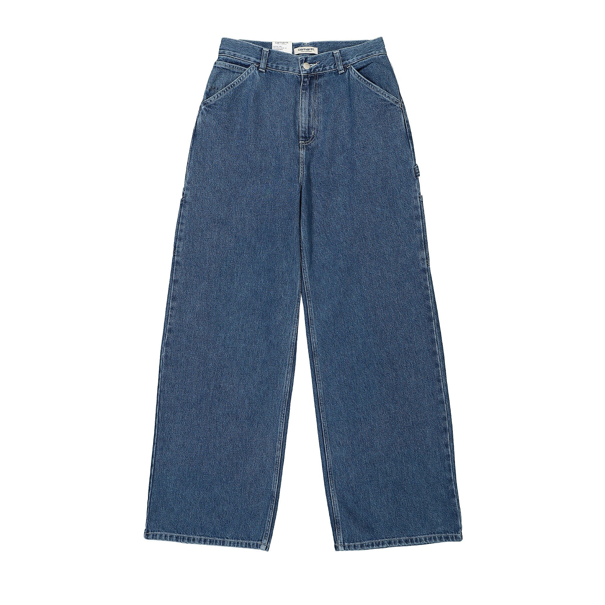 Carhartt WIP W Jens Pant Marshfield Blue Heavy Stone Wash Jeans I032709.01.60 | Overkill