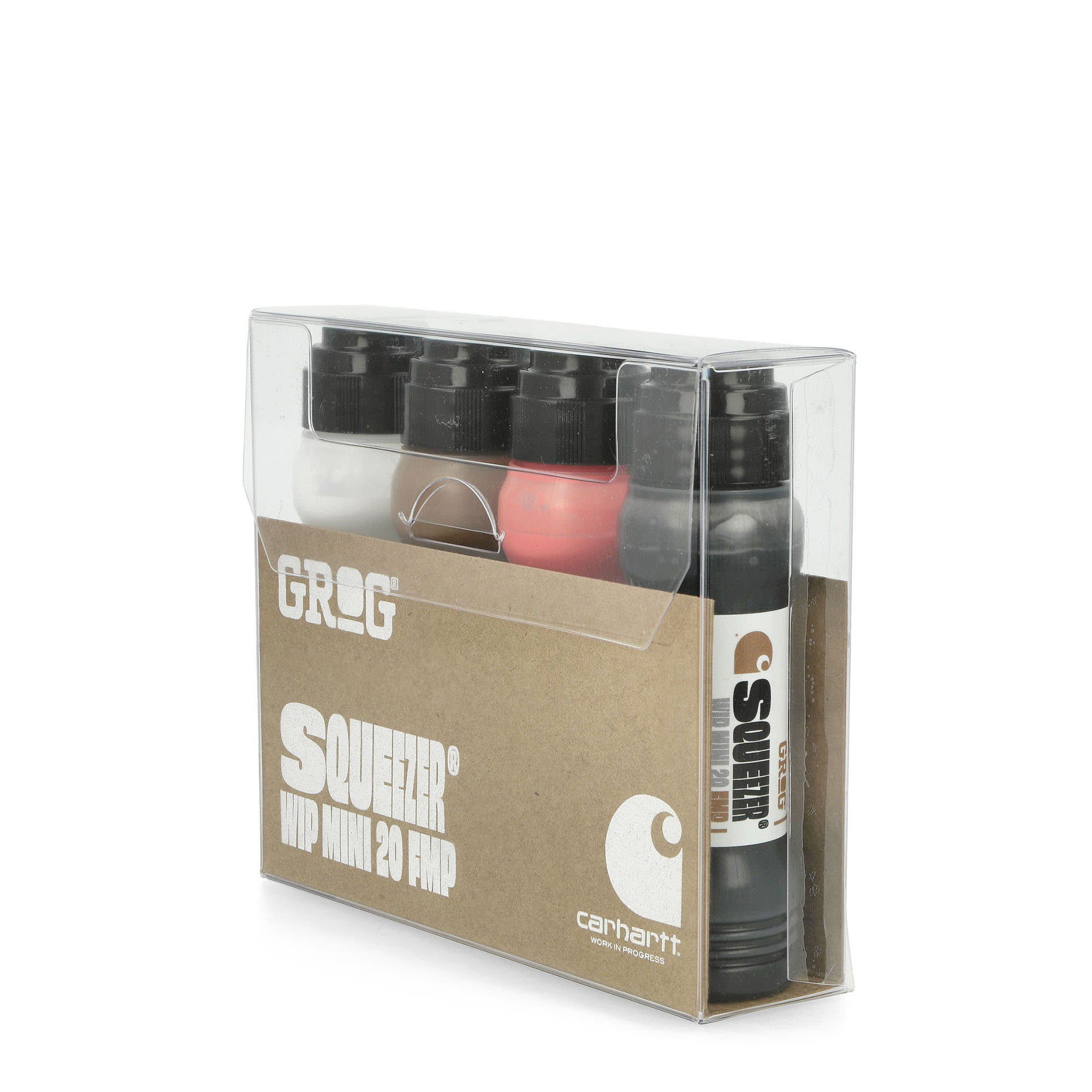 Carhartt WIP Grog x Carhartt WIP Mini 20 FMP Squeezer Set Multicolor Marker Close-up | Overkill