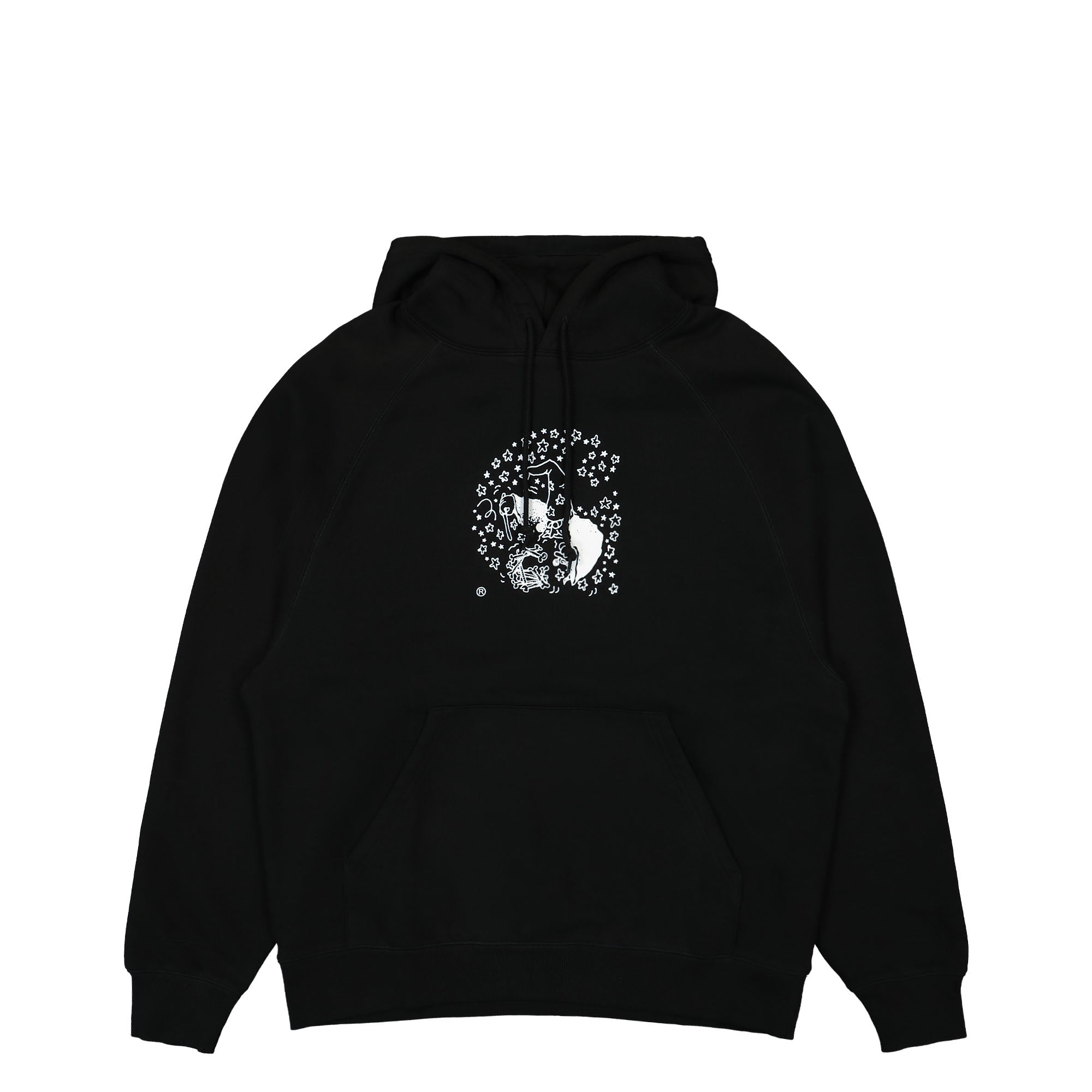 Carhartt WIP Hooded Hocus Pocus Sweat Black / White Hoodies I032930.0D2.XX.03 | Overkill