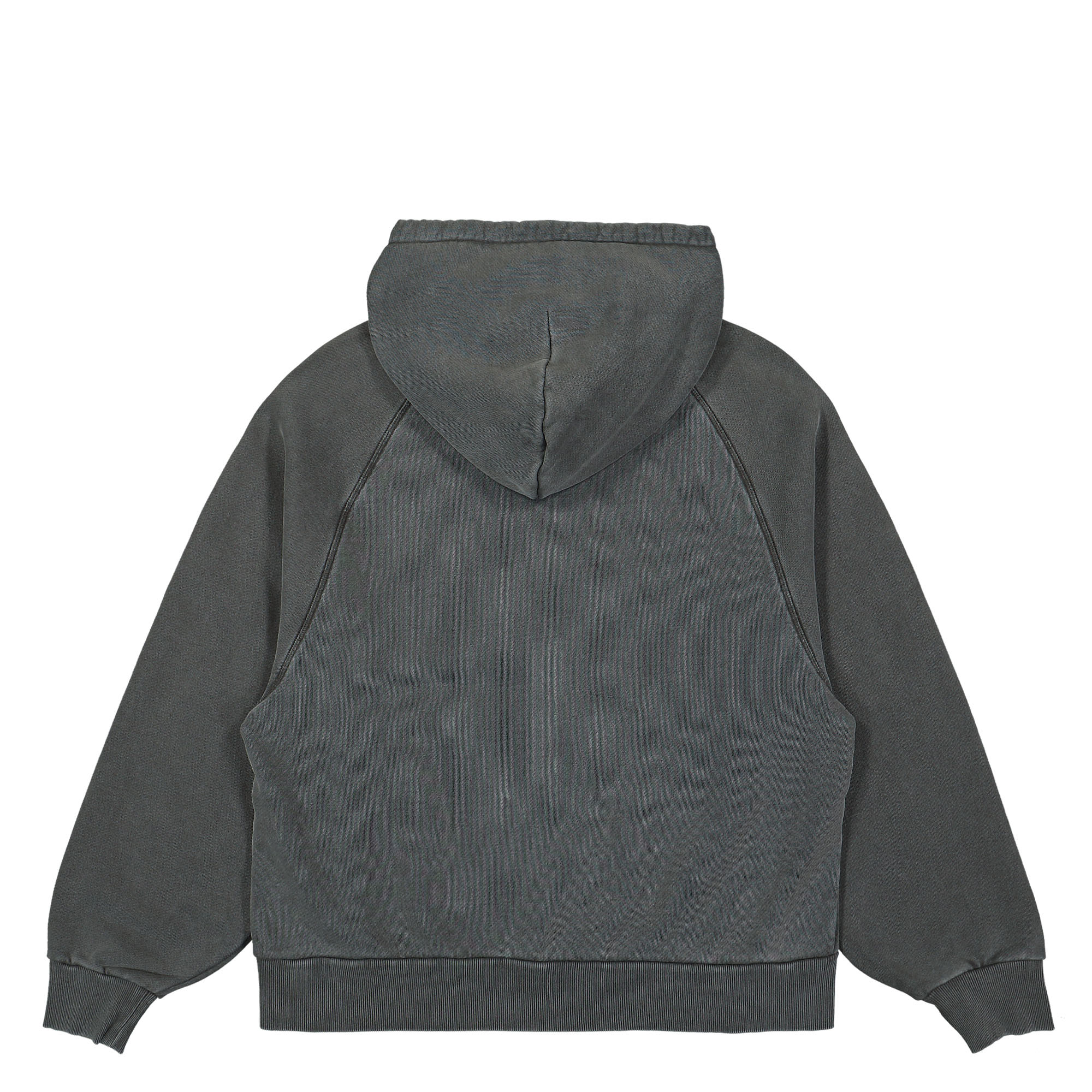 Carhartt WIP W Hooded Taos Sweat Flint Garment Dyed Hoodies Material | Overkill