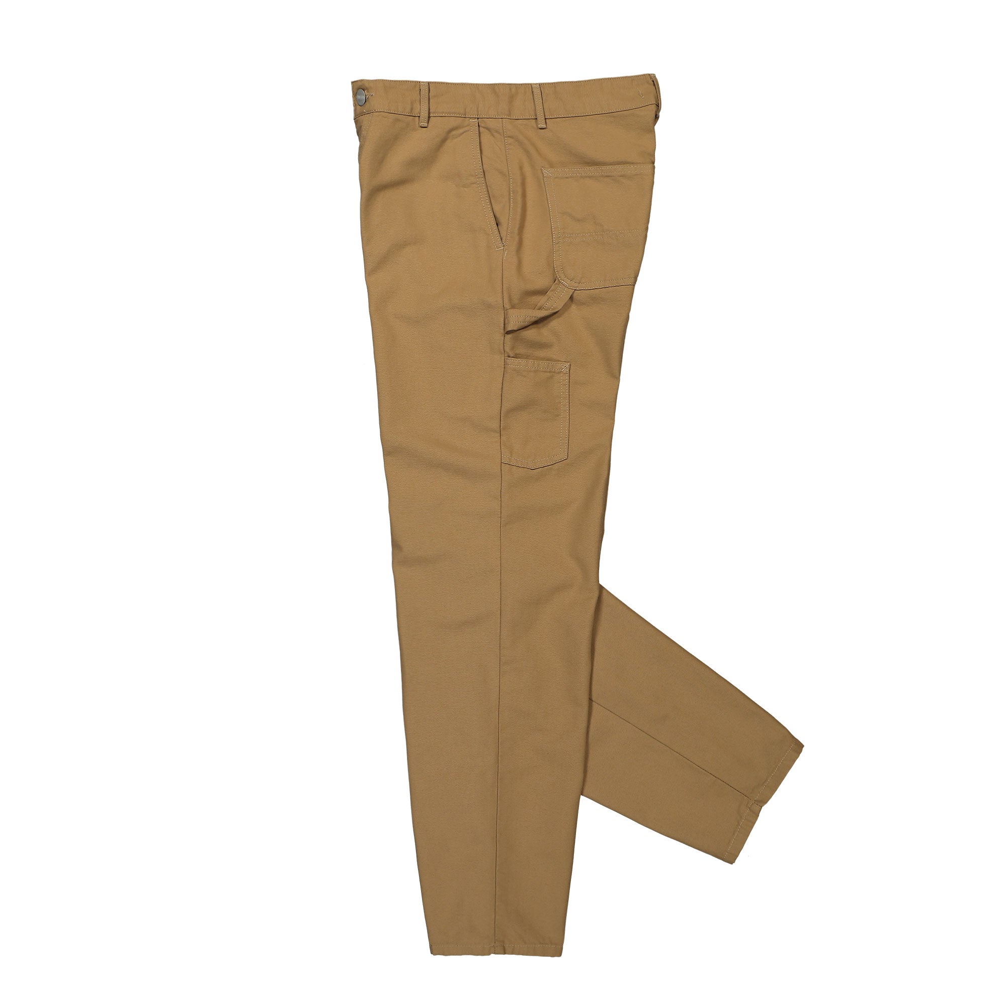 Carhartt WIP W Pierce Pant Straight Peanut Rinsed Casual Pants Close-up | Overkill